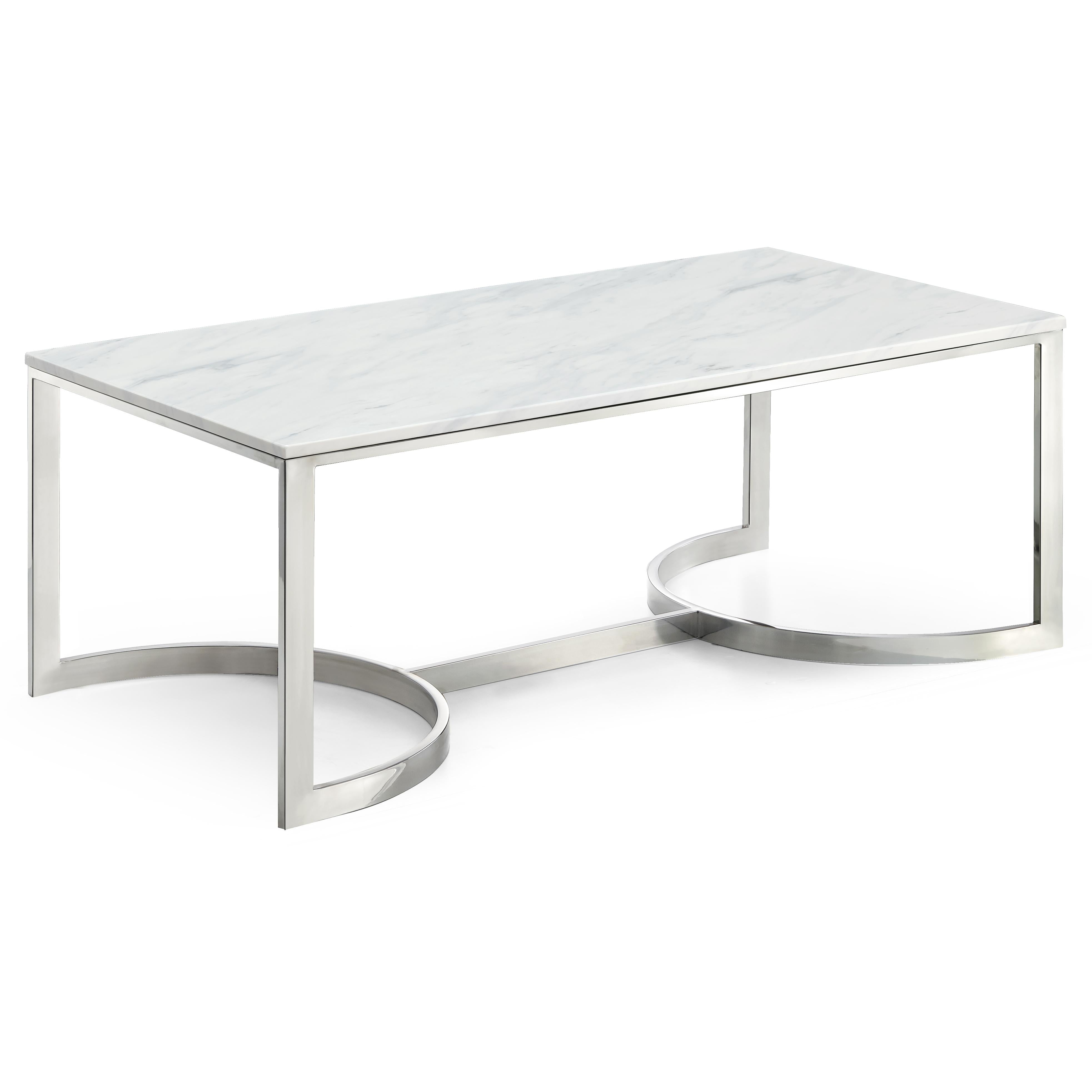 Meridian Copley Chrome Coffee Table