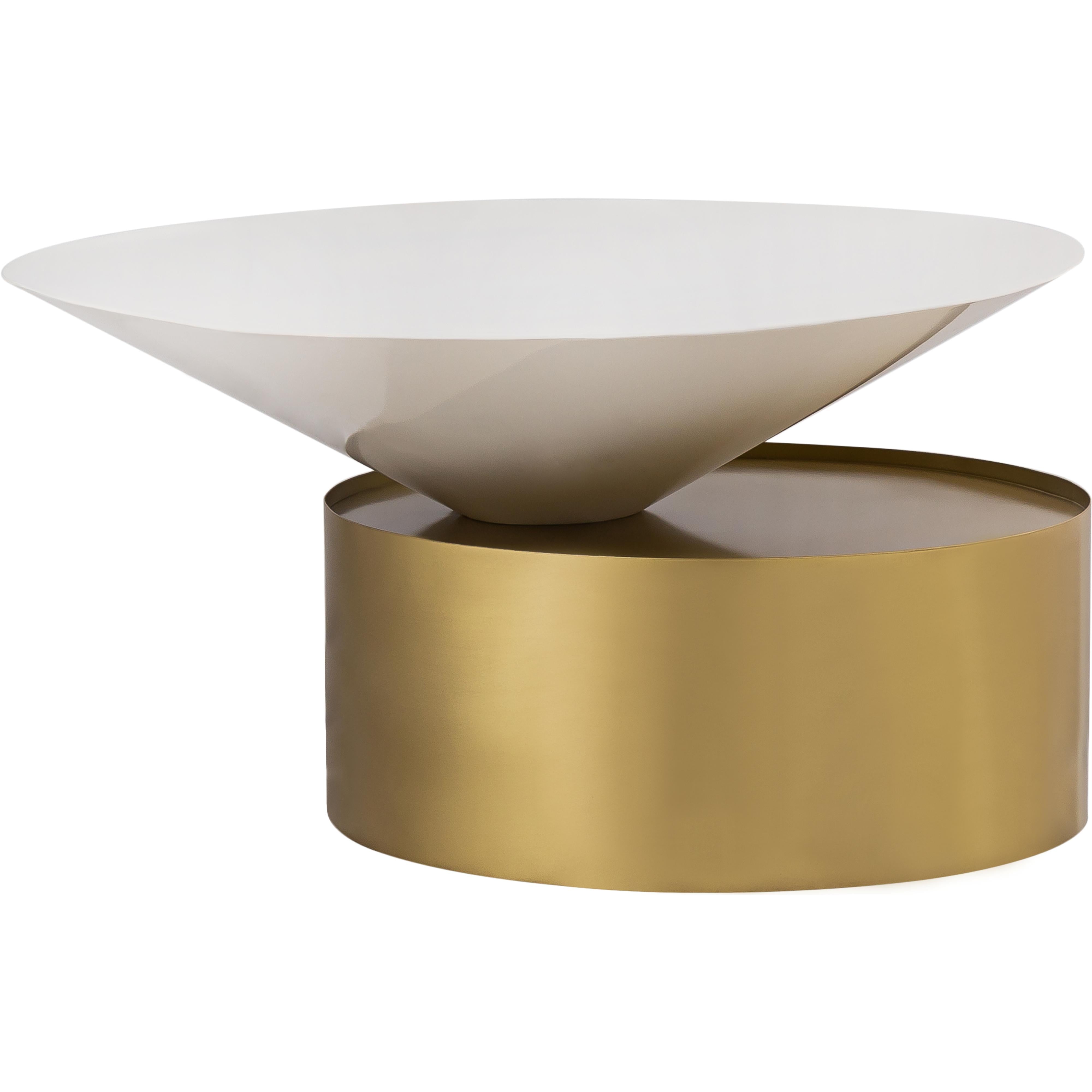 Meridian Damon White Coffee Table