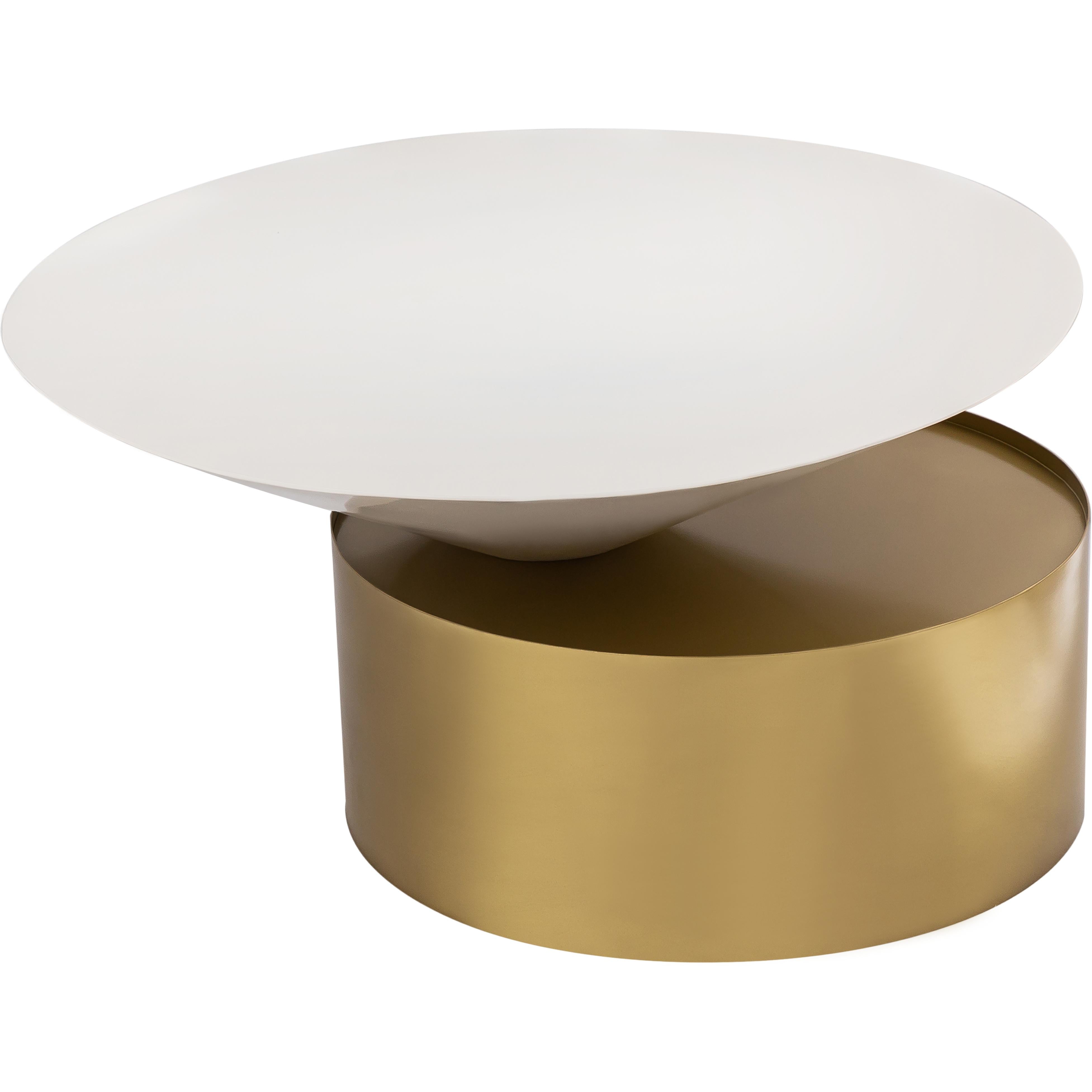 Meridian Damon White Coffee Table