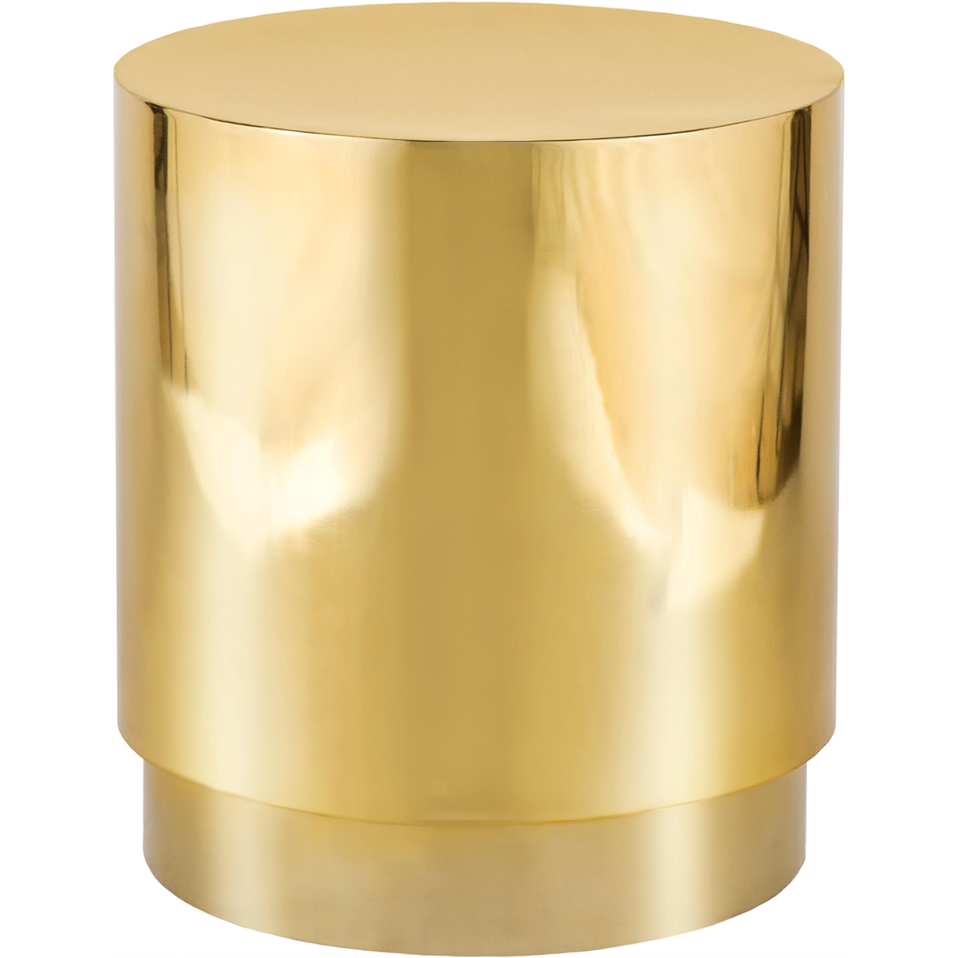 Meridian Jazzy Gold End Table