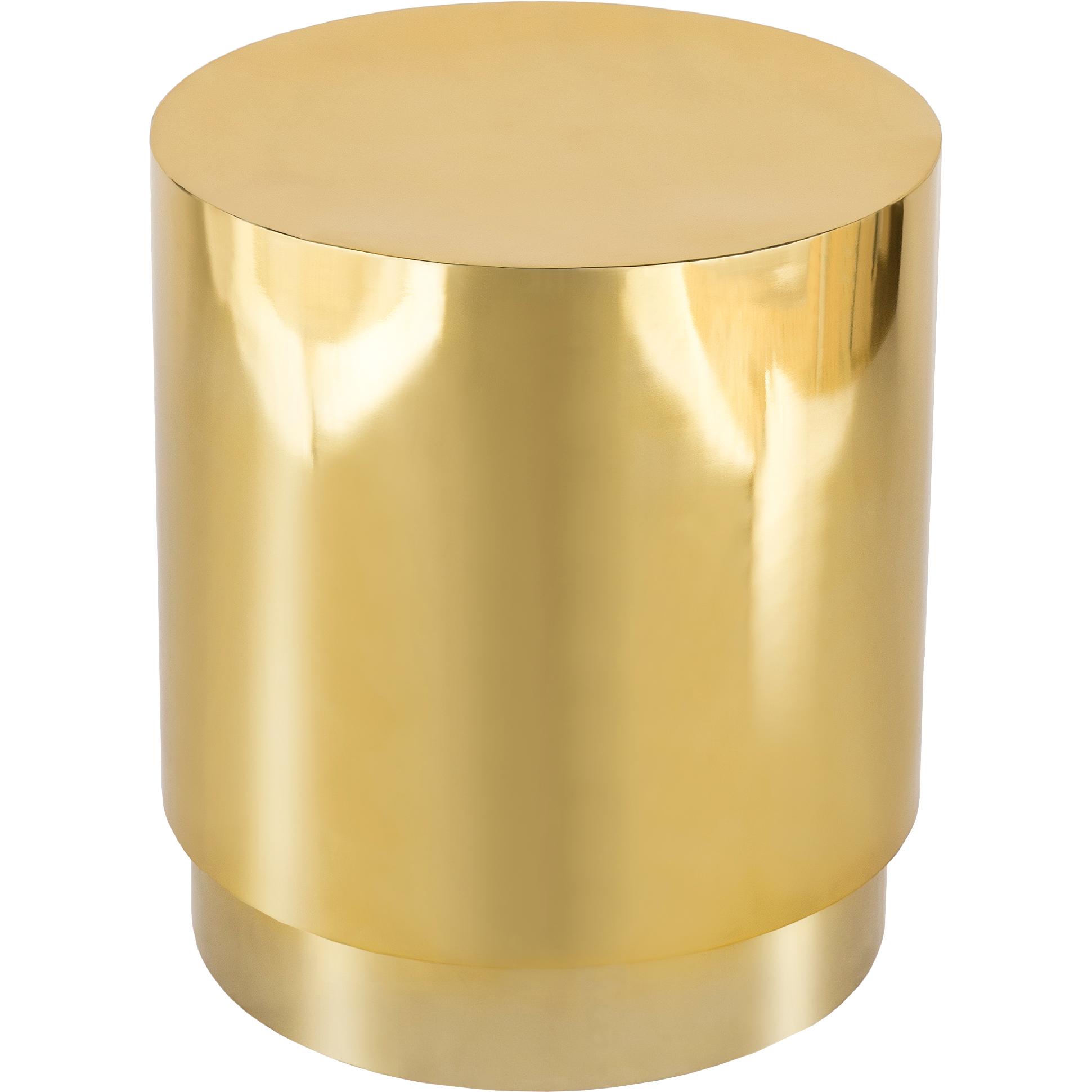 Meridian Jazzy Gold End Table
