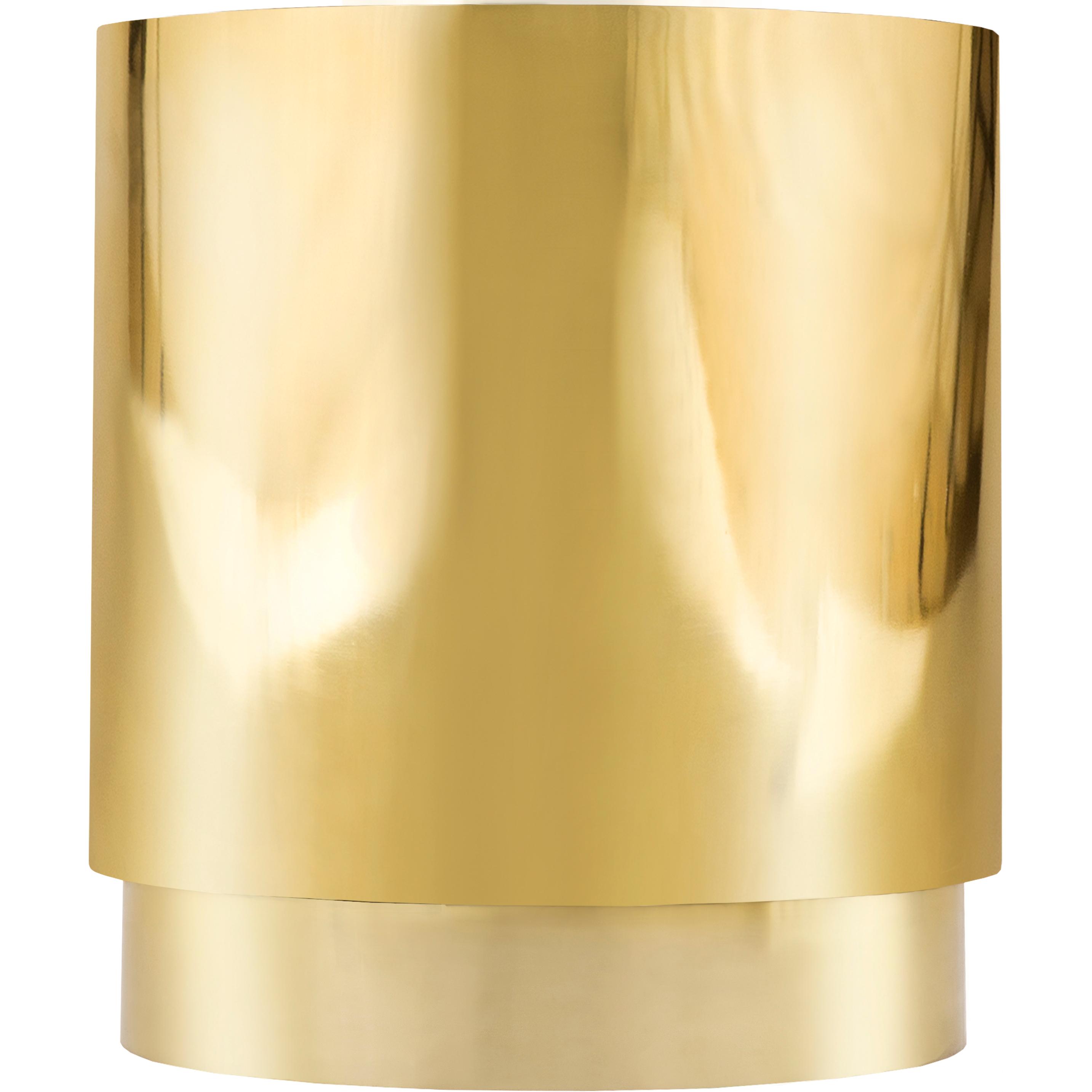 Meridian Jazzy Gold End Table