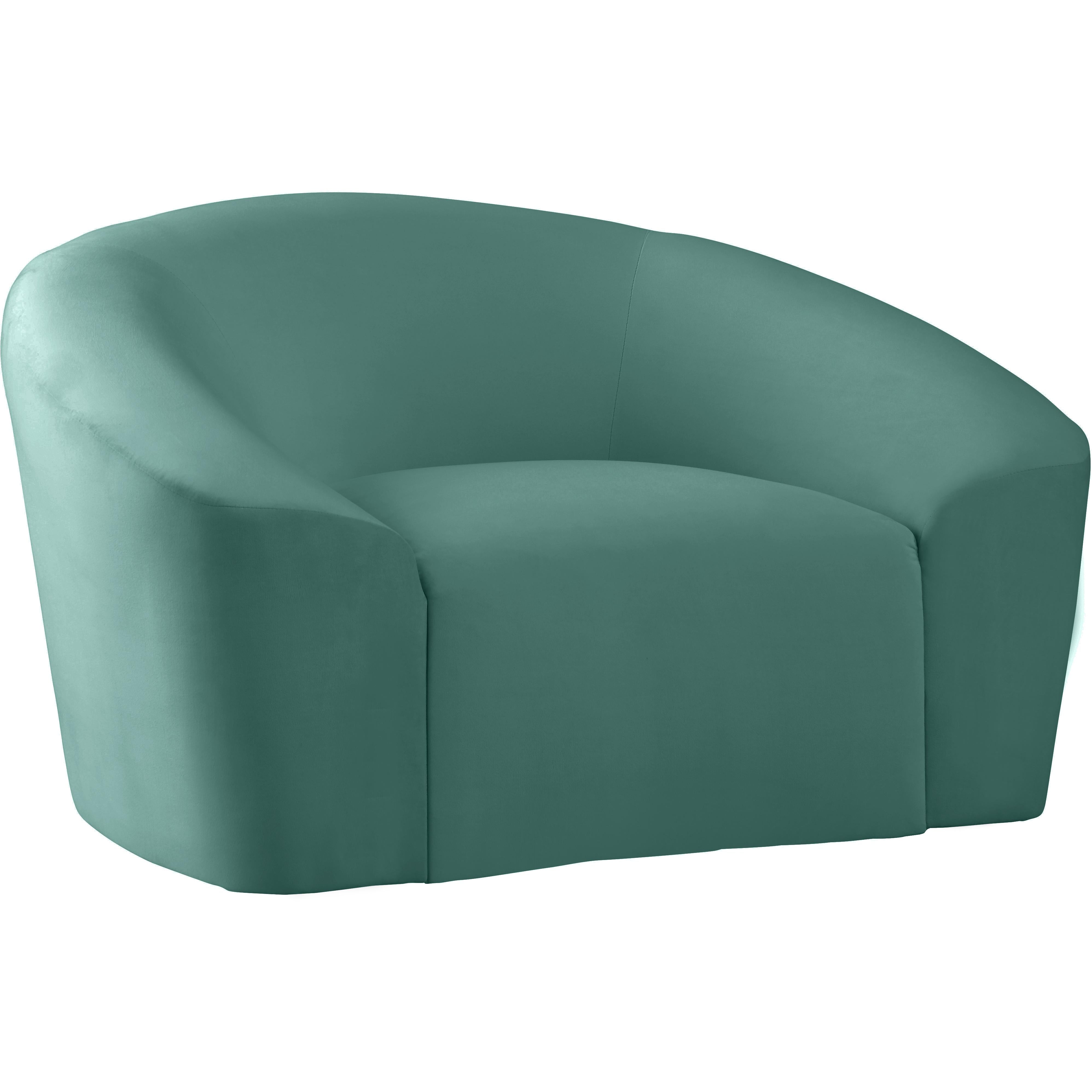 Meridian Riley Mint Velvet Chair