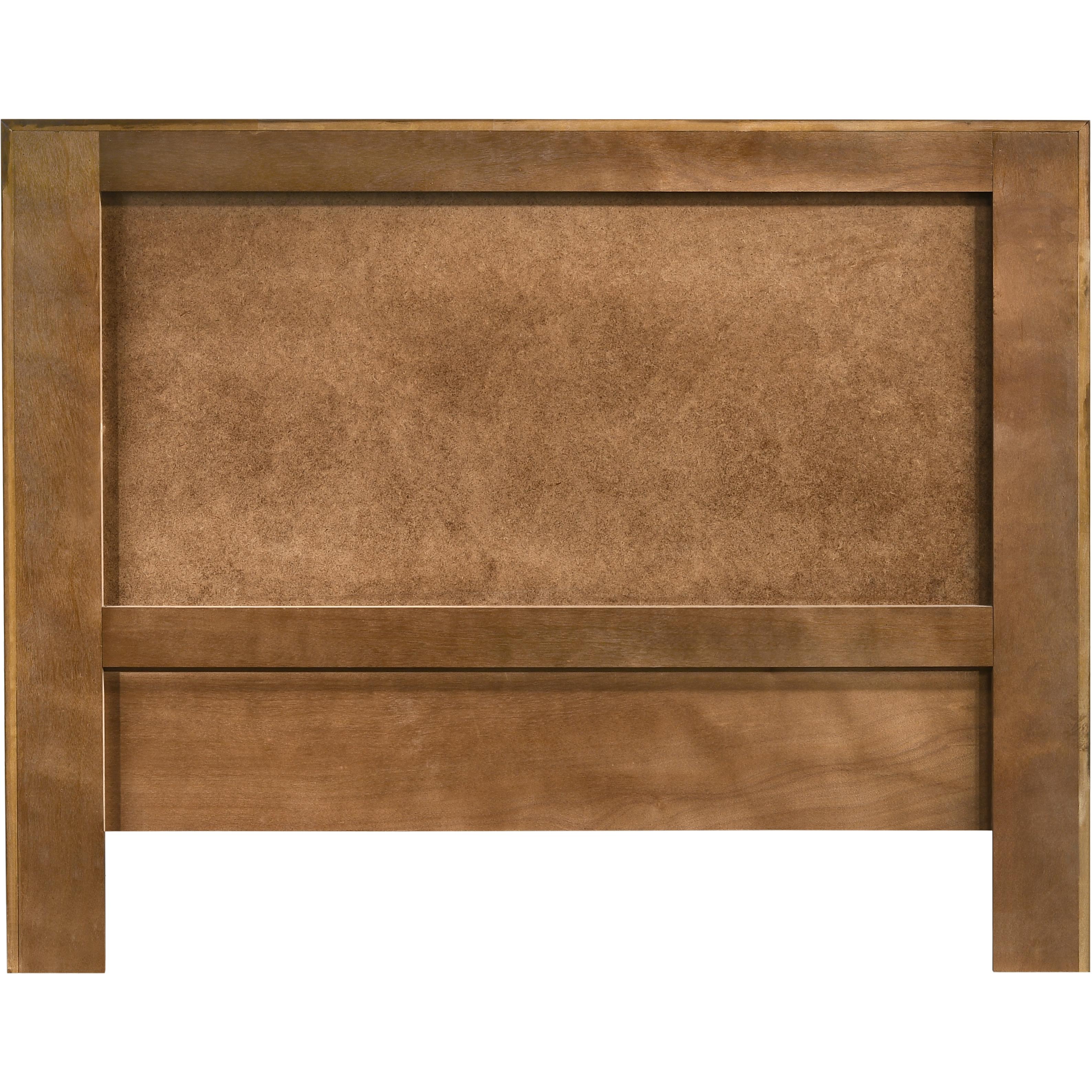 Meridian Reed Antique Coffee Queen Bed (3 Boxes)