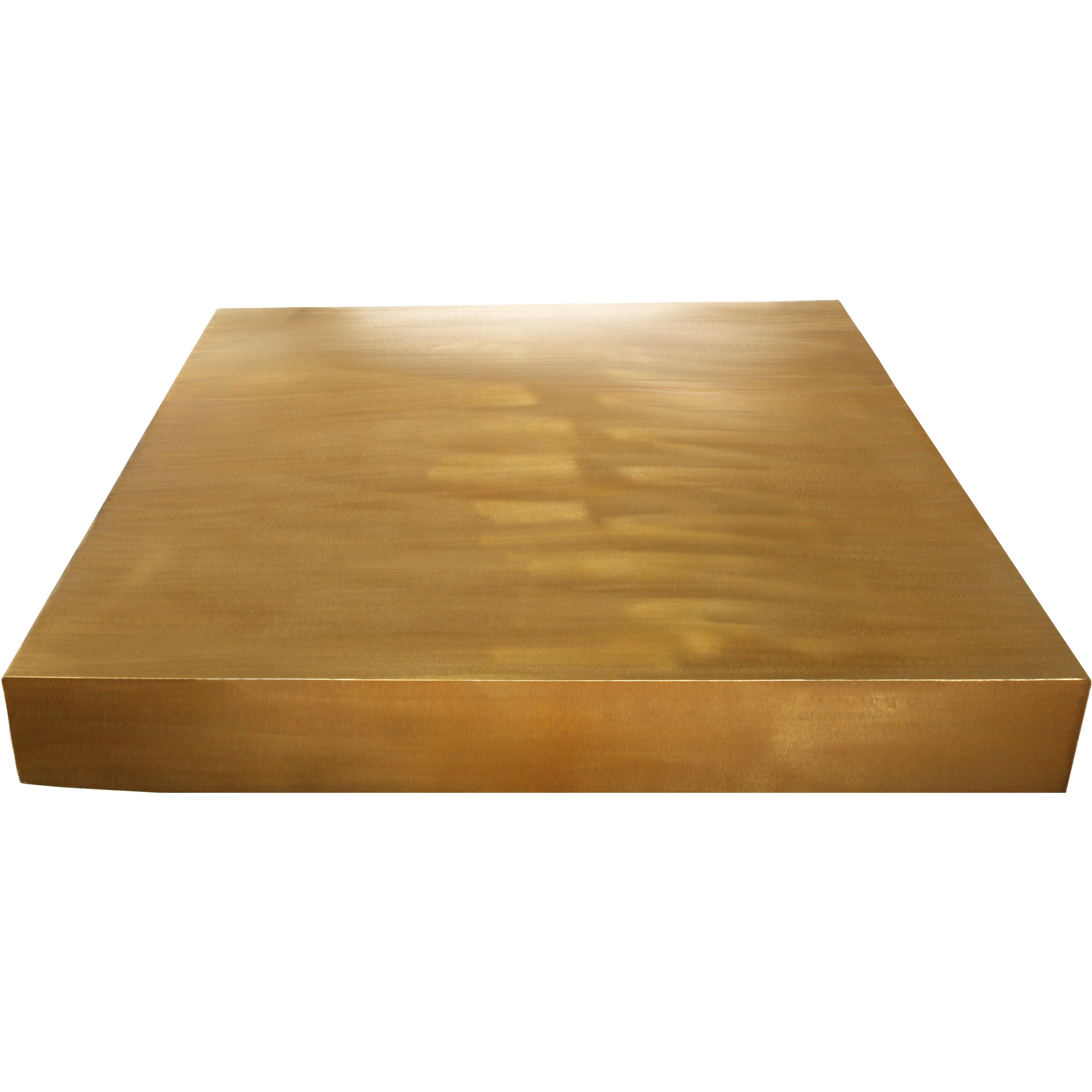 Meridian Palladium Gold Coffee Table