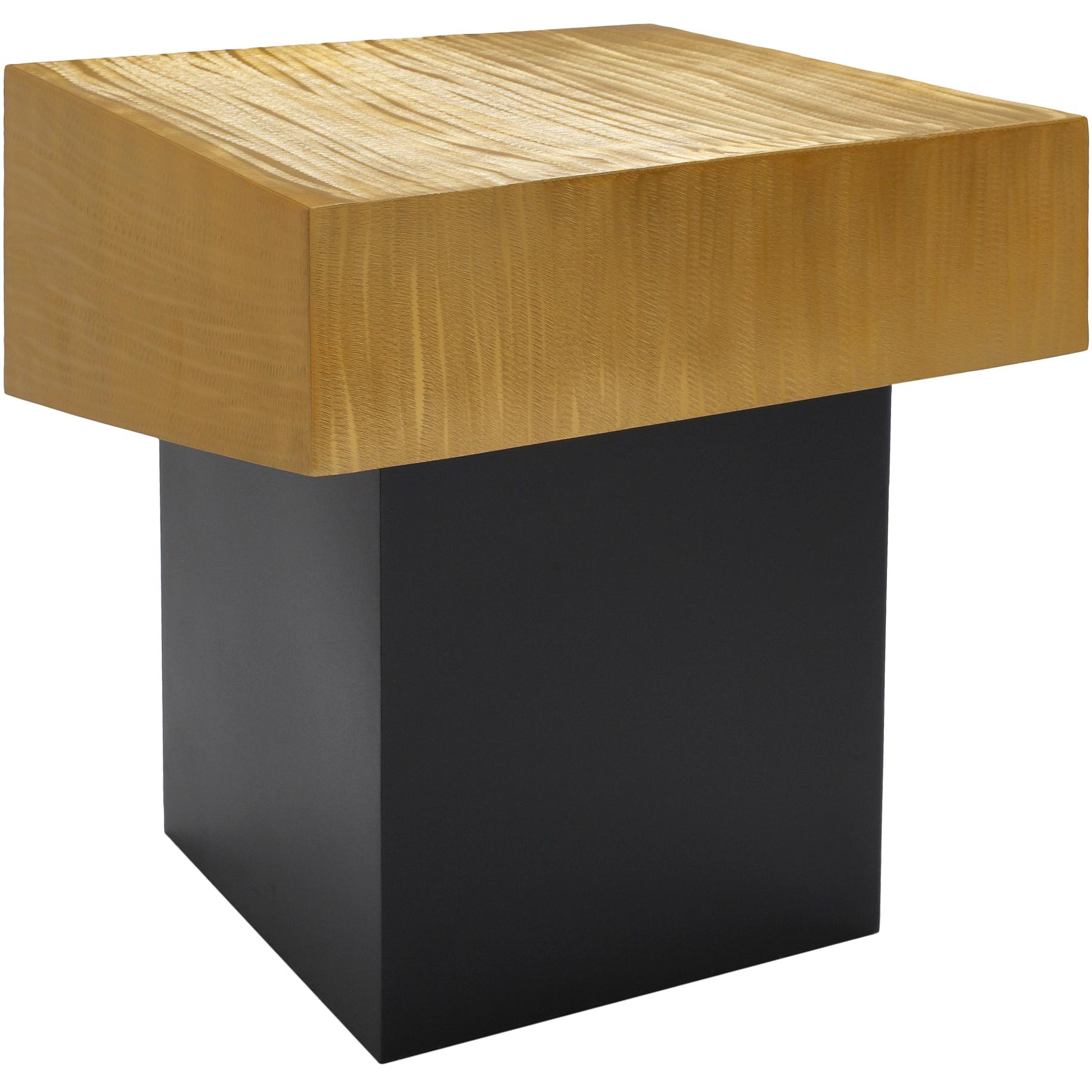 Meridian Palladium Gold End Table