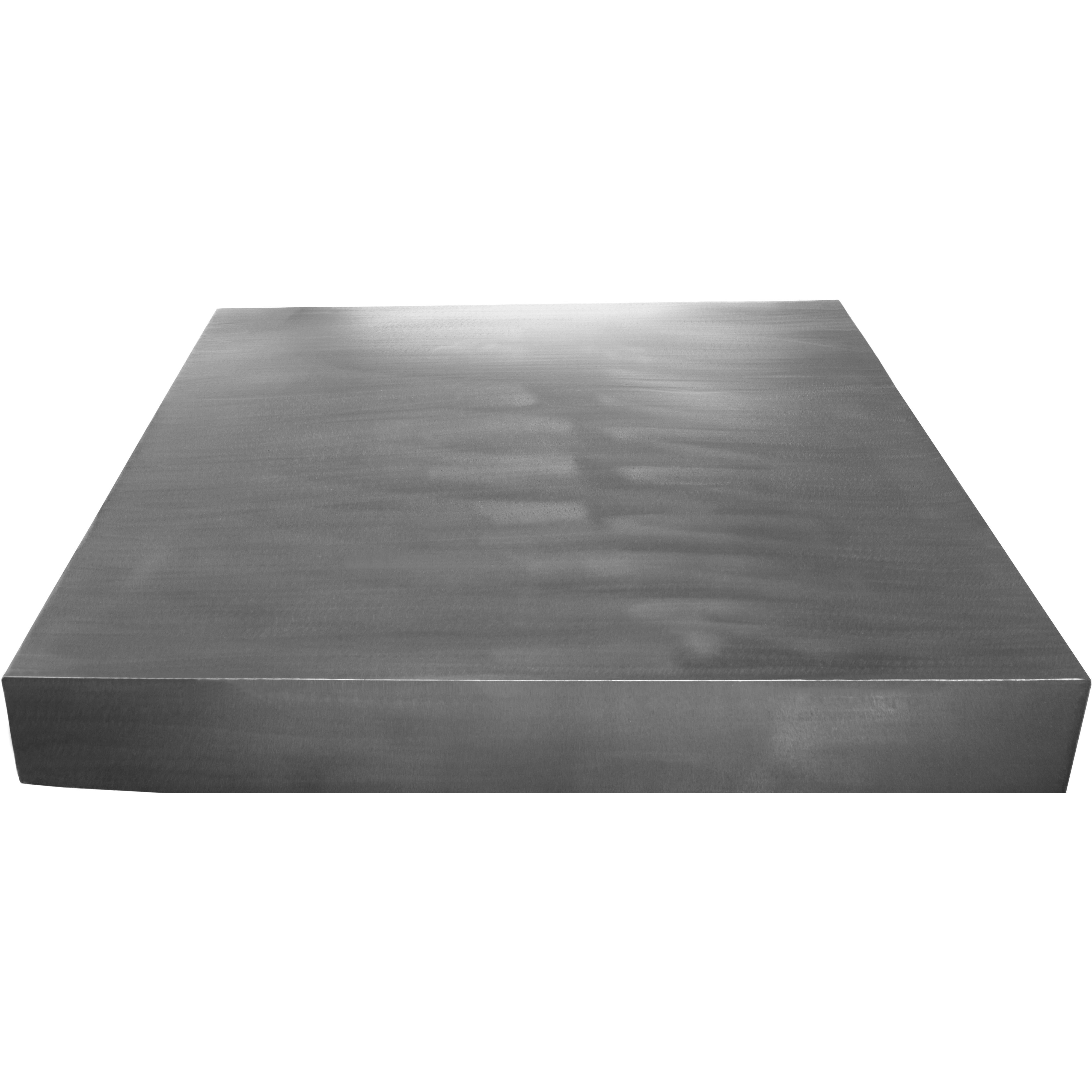 Meridian Palladium Silver Coffee Table