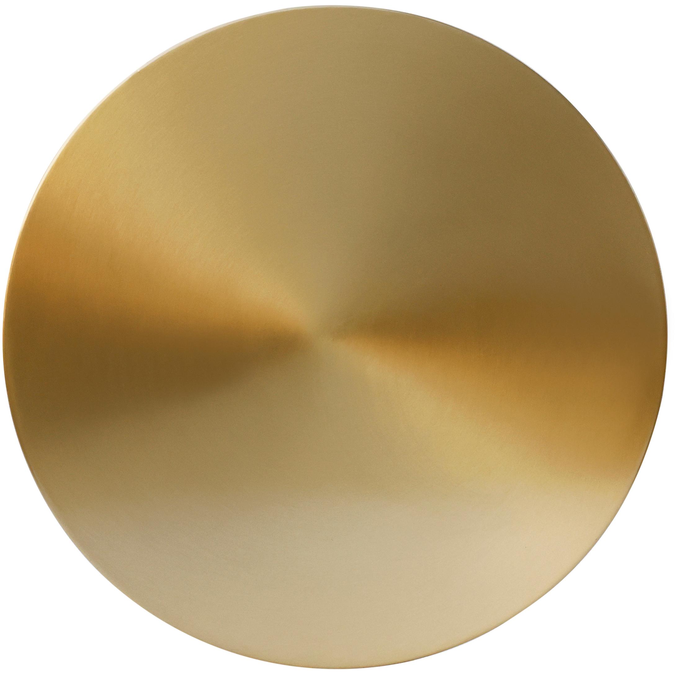 Meridian Raven Black / Gold End Table