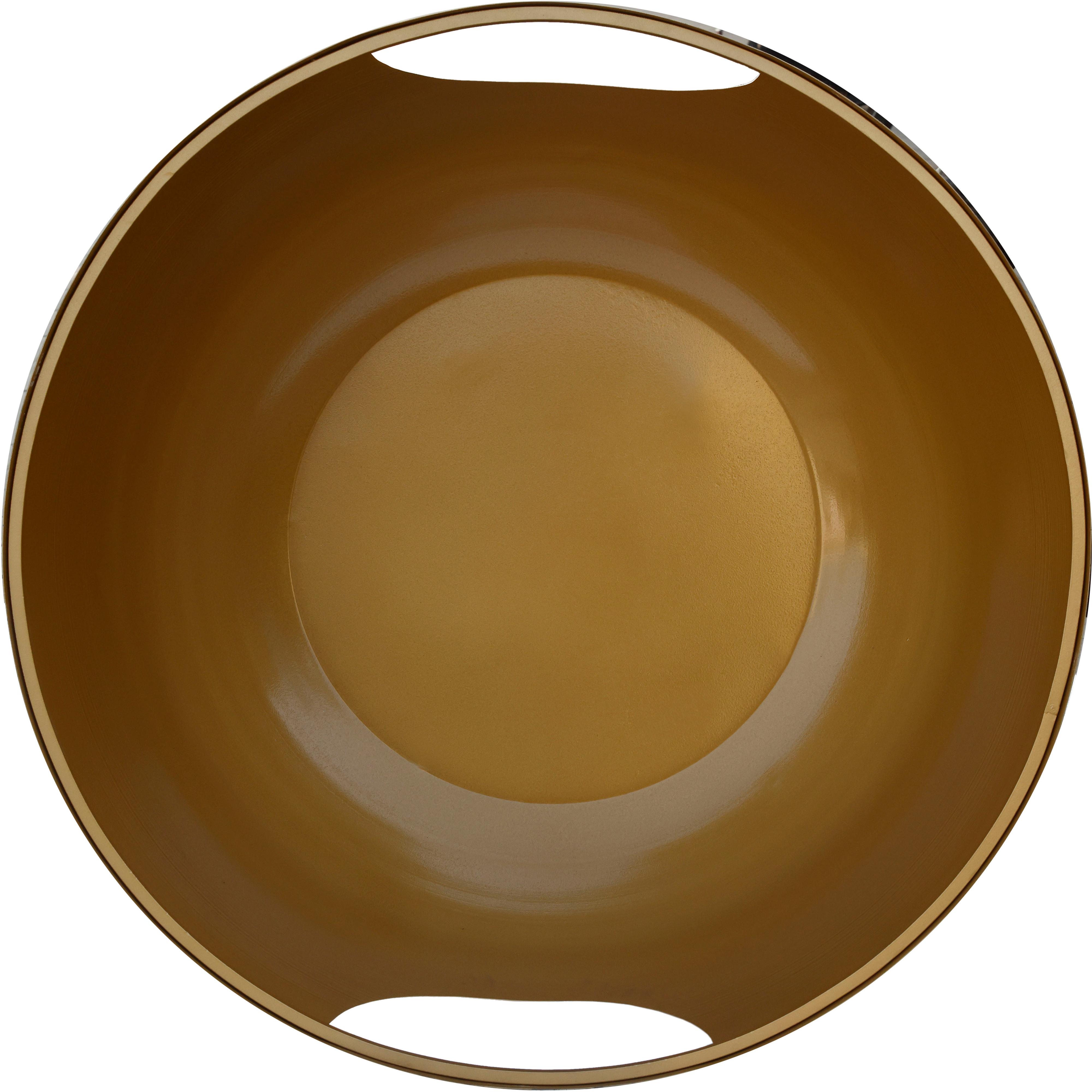 Meridian Doma Black / Gold End Table