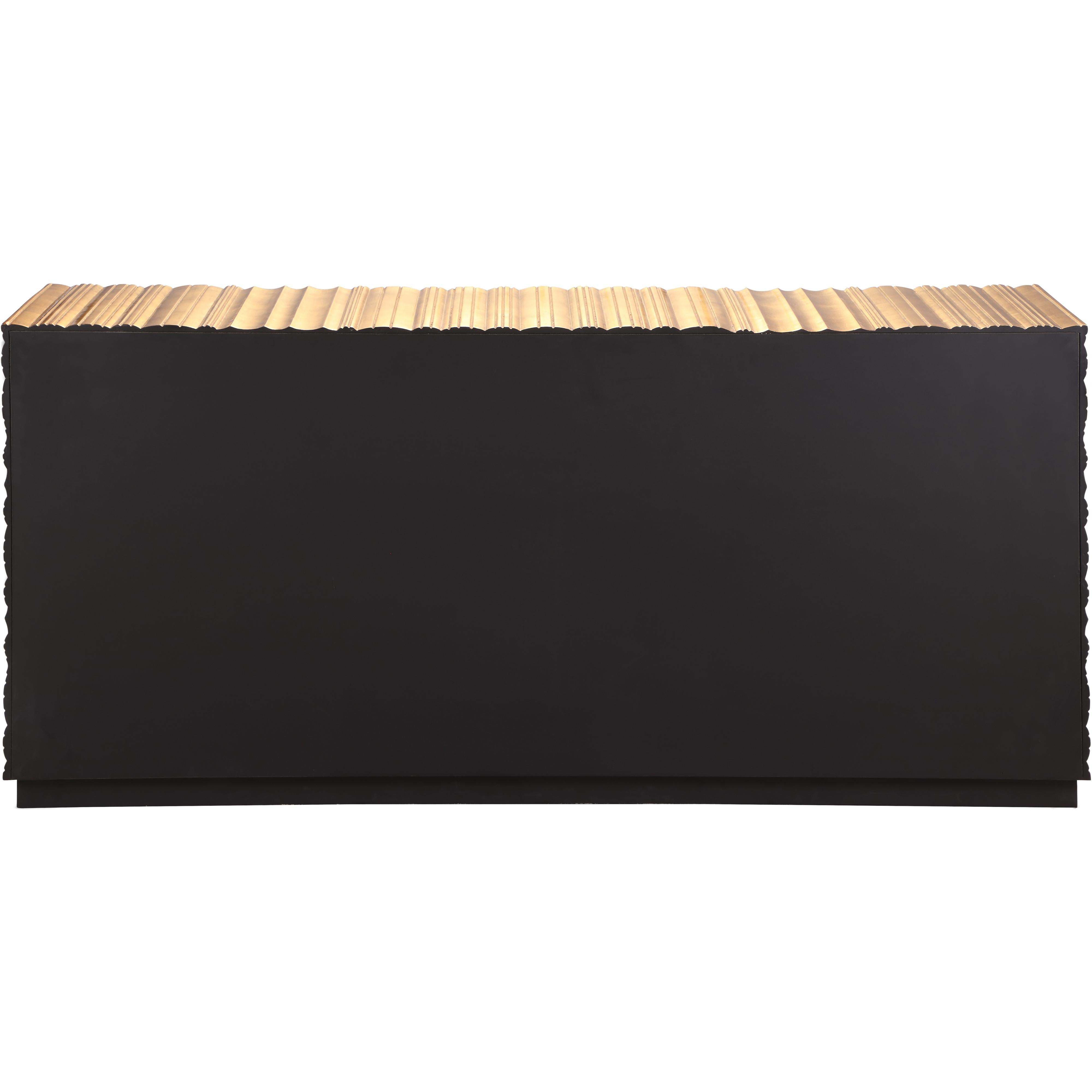 Meridian Golda Gold Leaf Sideboard/Buffet