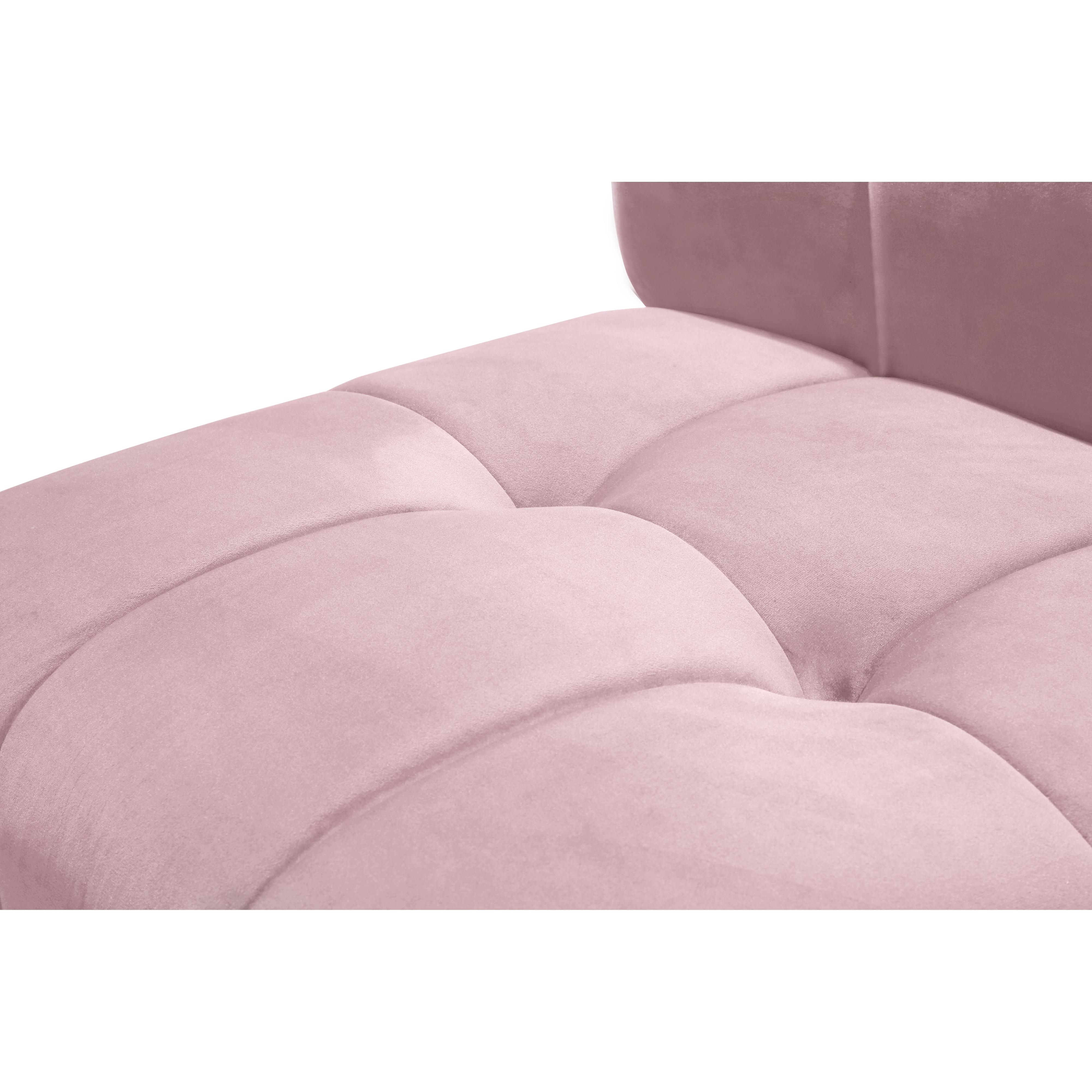 Meridian Limitless Pink Velvet Modular Chair