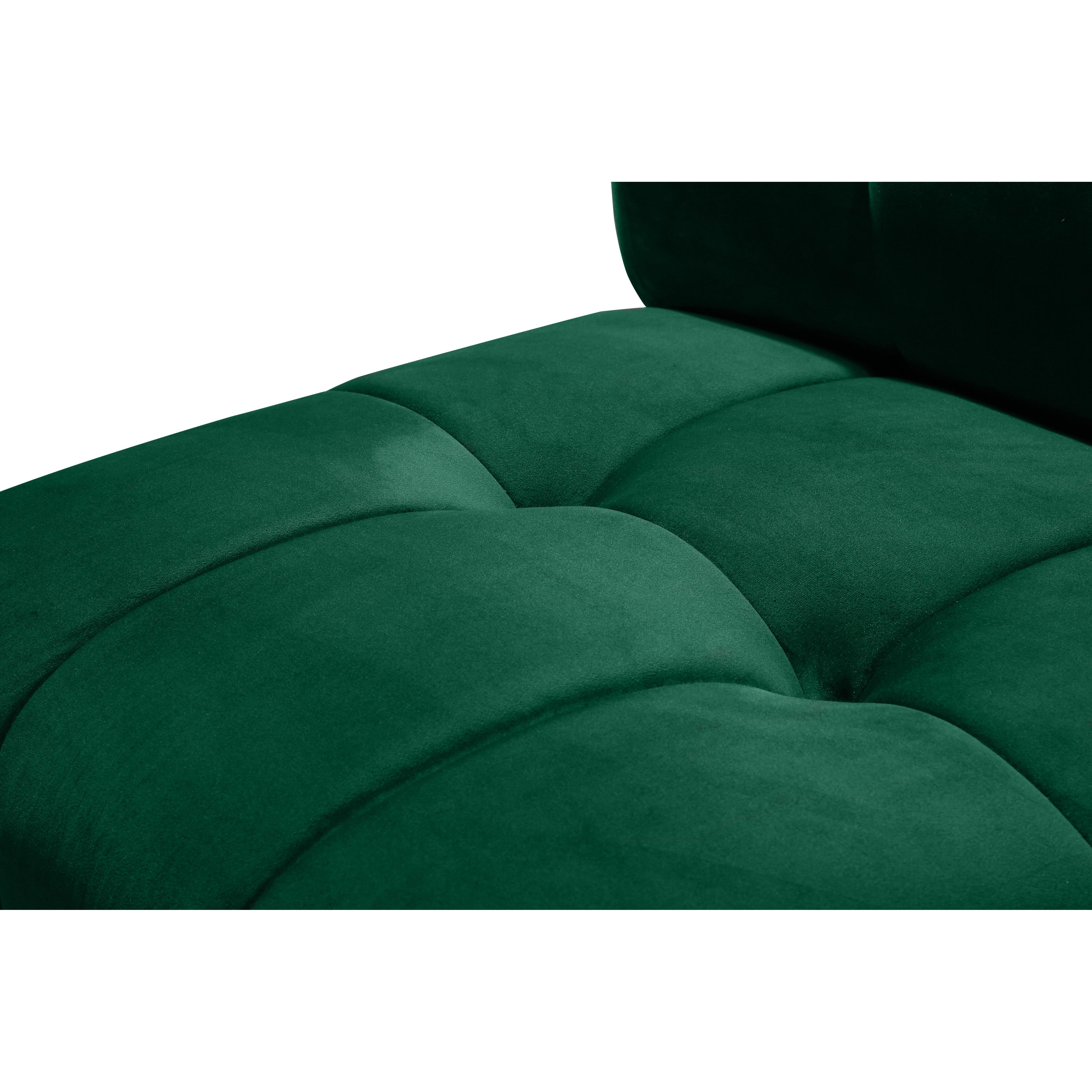 Meridian Limitless Green Velvet Modular Chair