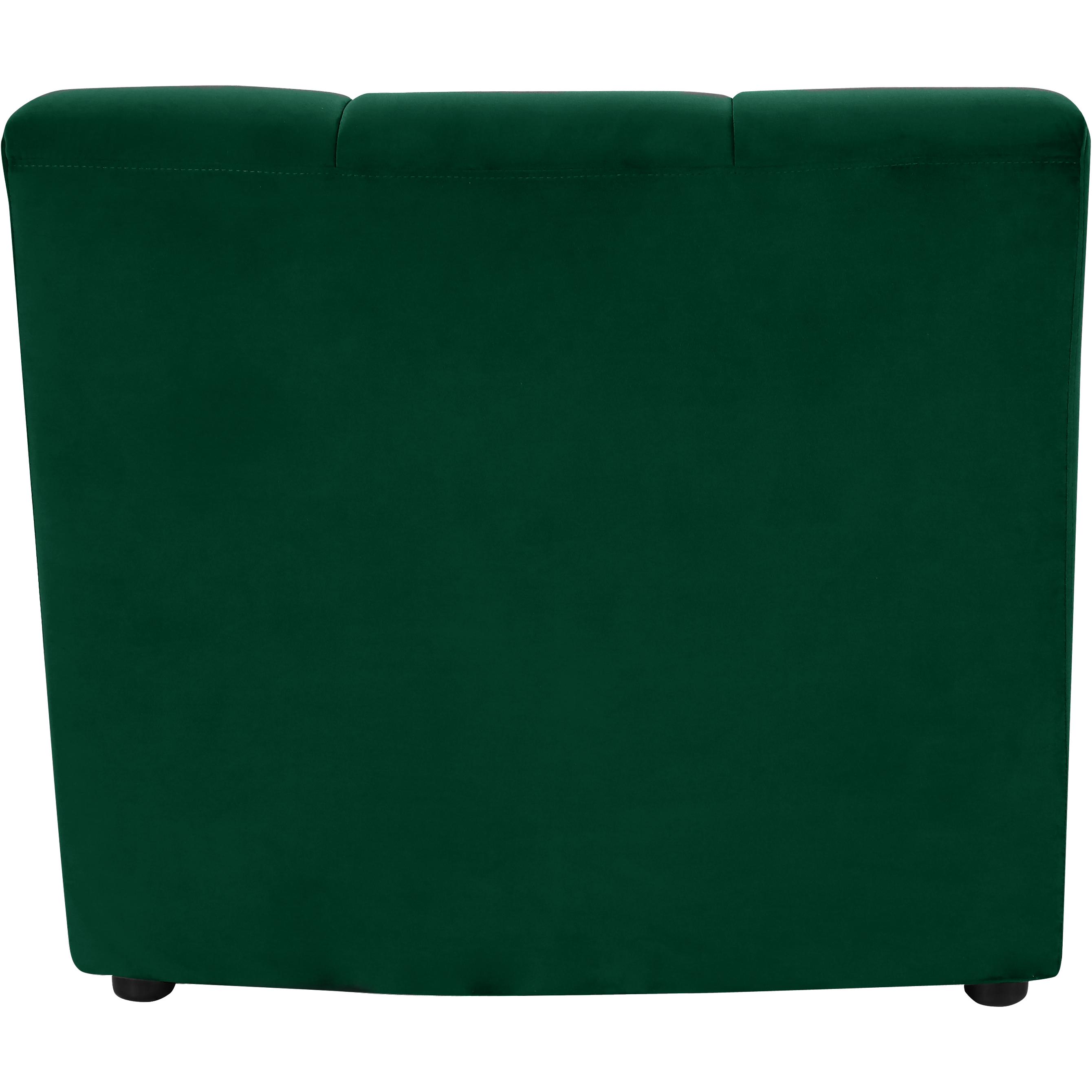 Meridian Limitless Green Velvet Modular Chair