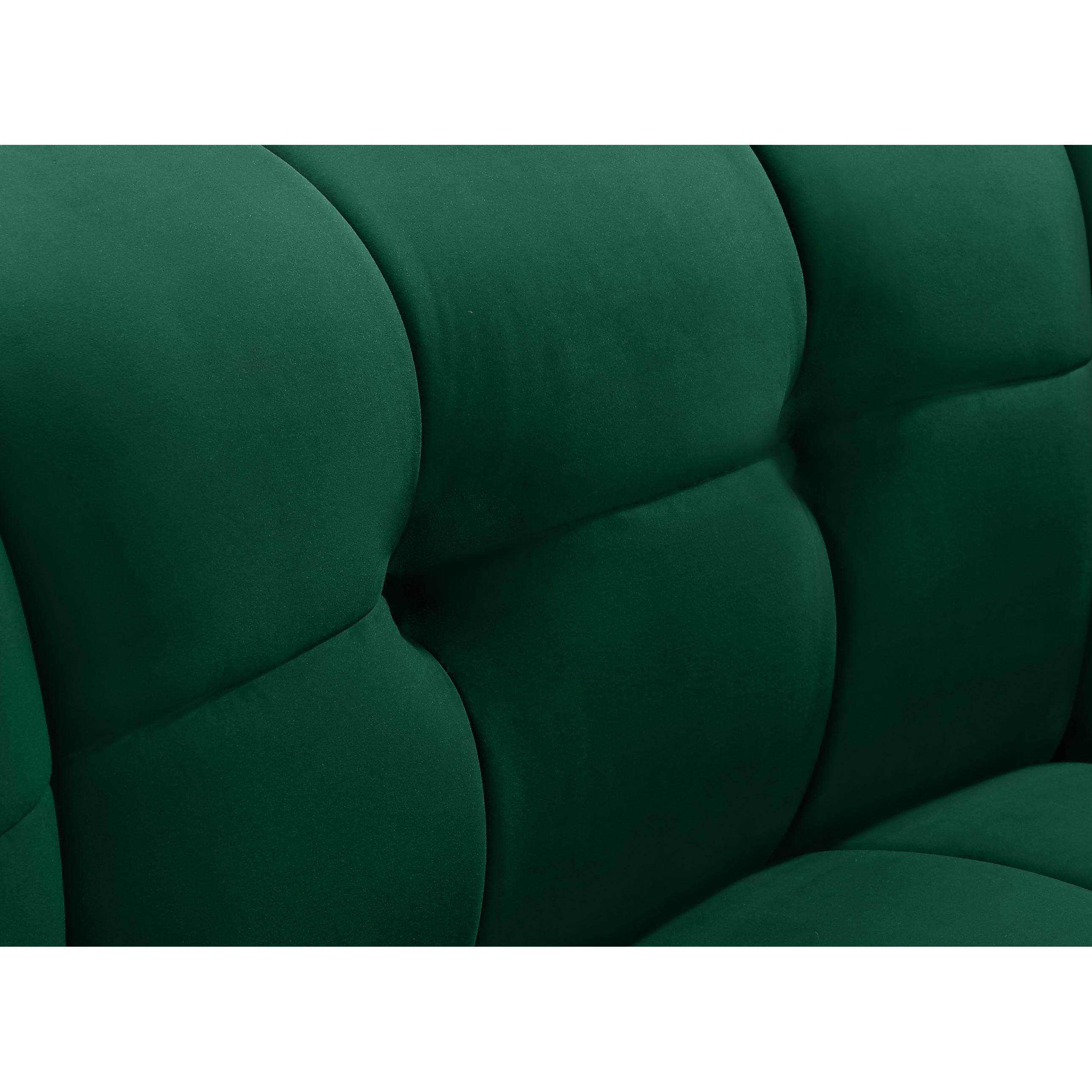 Meridian Limitless Green Velvet Modular Chair