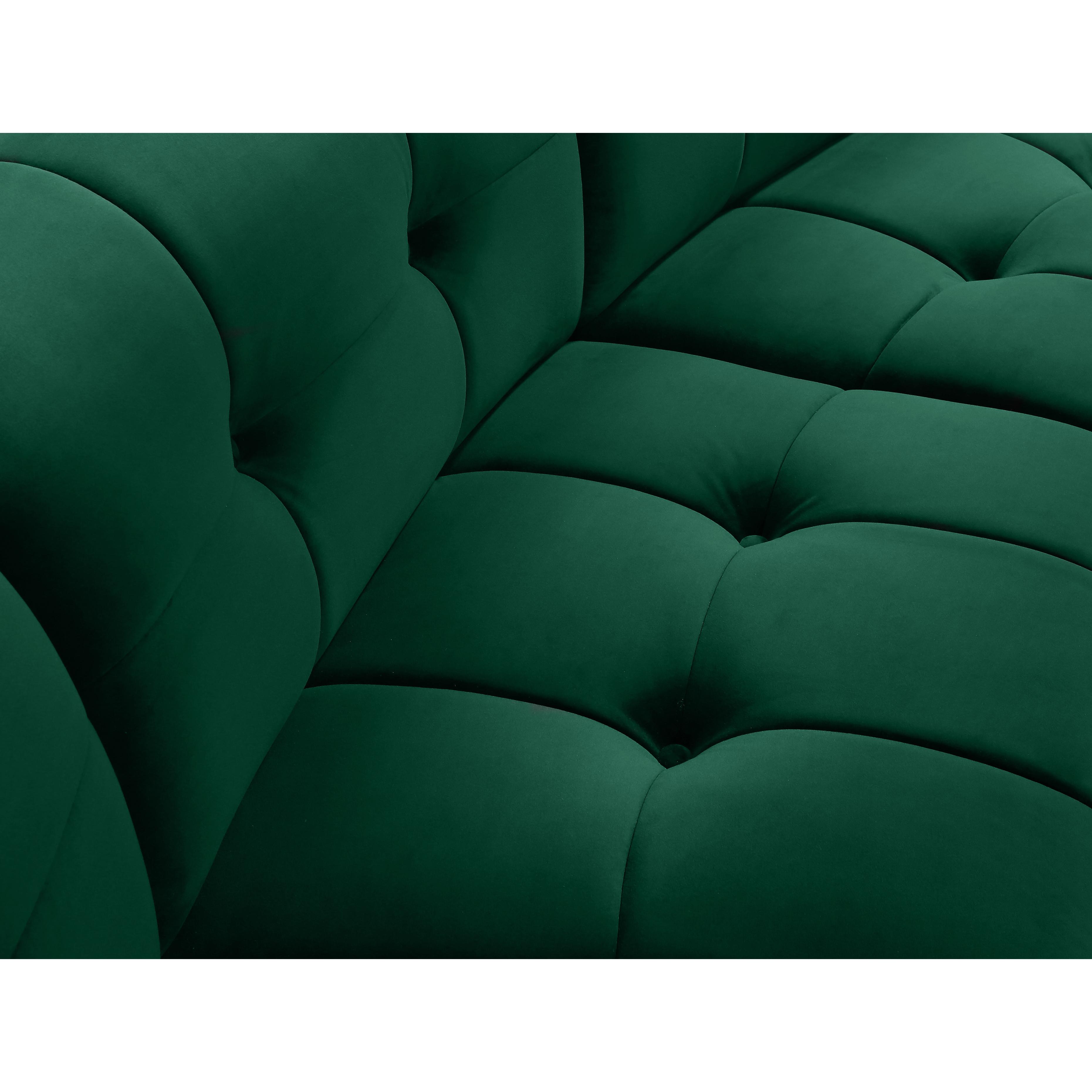 Meridian Limitless Green Velvet Modular Chair