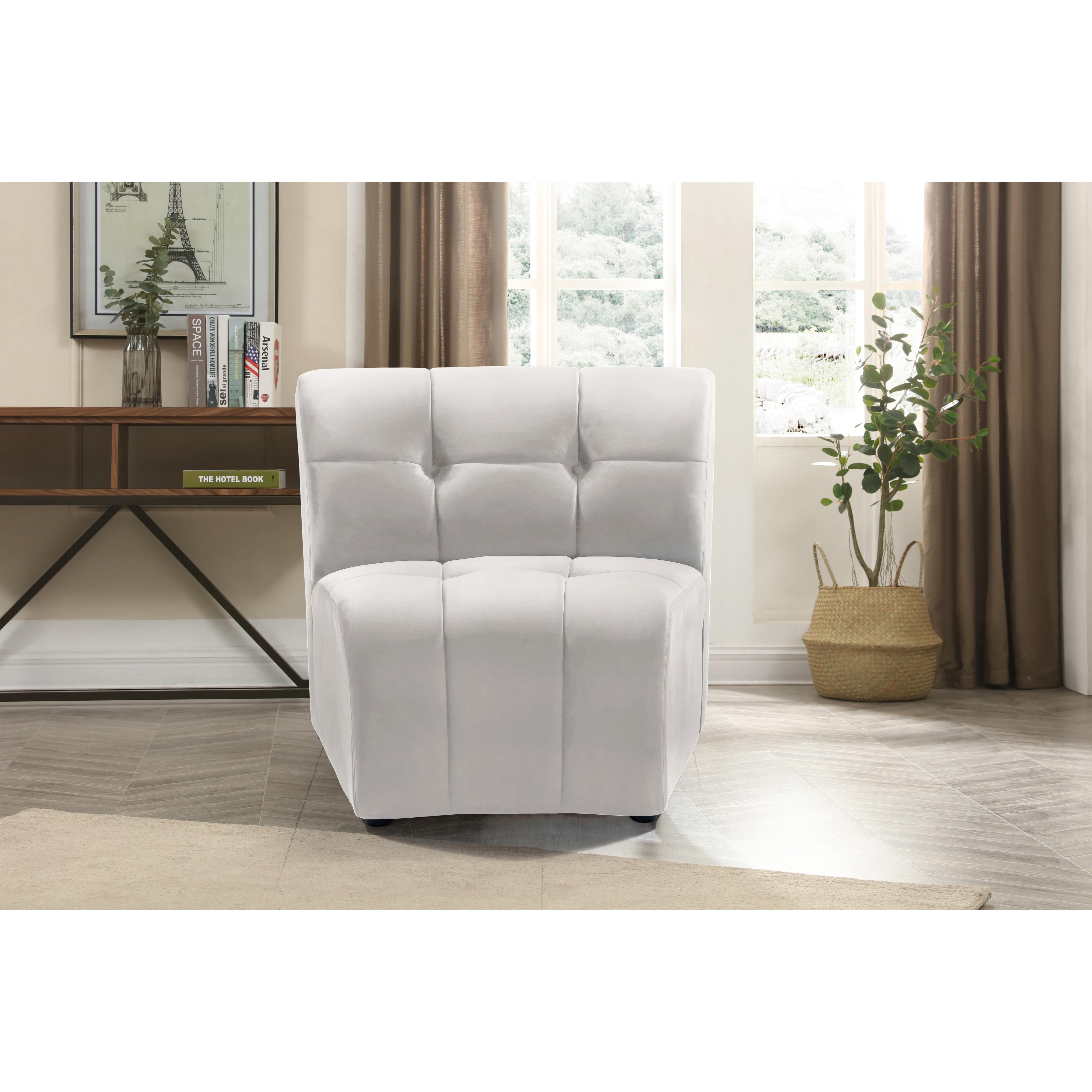Meridian Limitless Cream Velvet Modular Chair