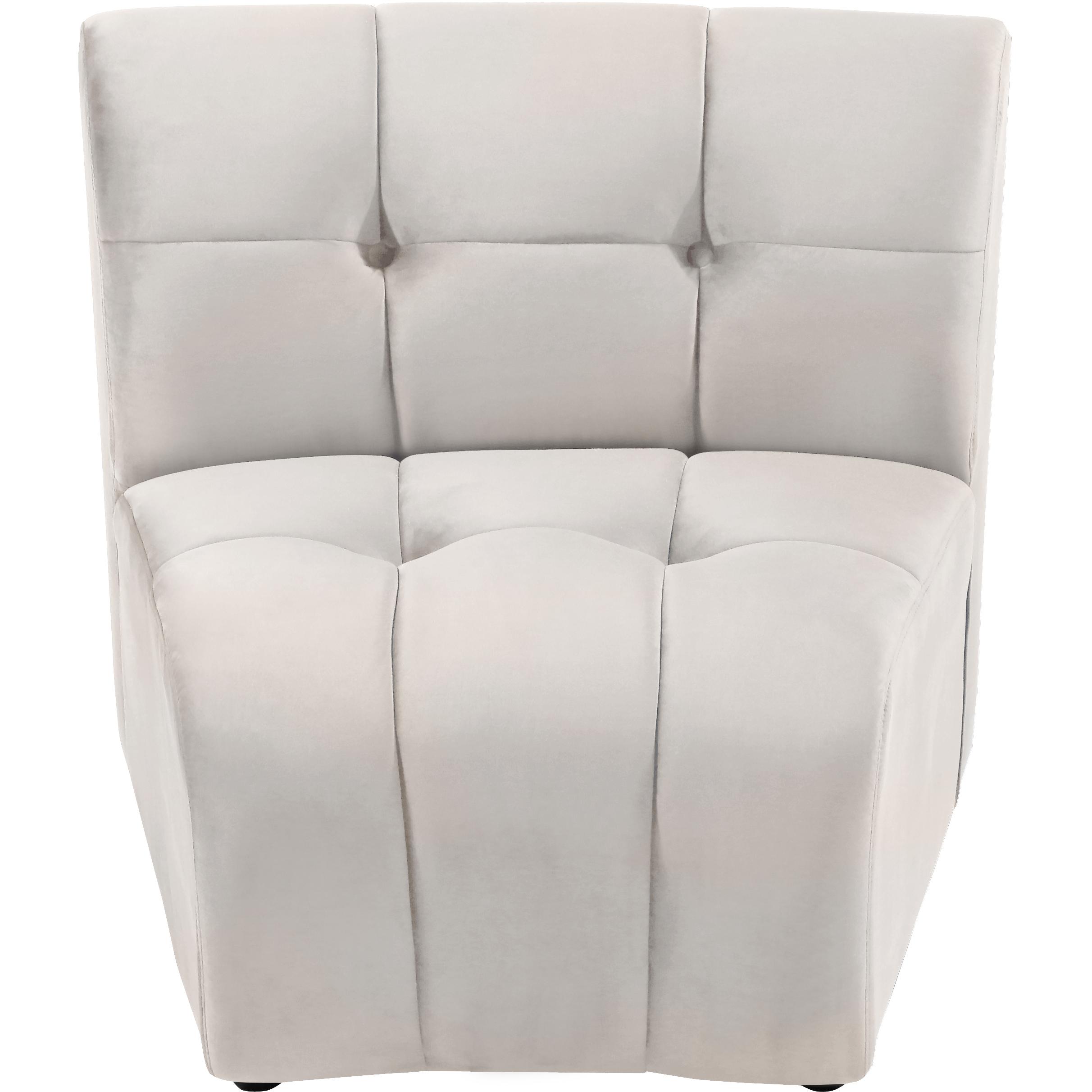 Meridian Limitless Cream Velvet Modular Chair