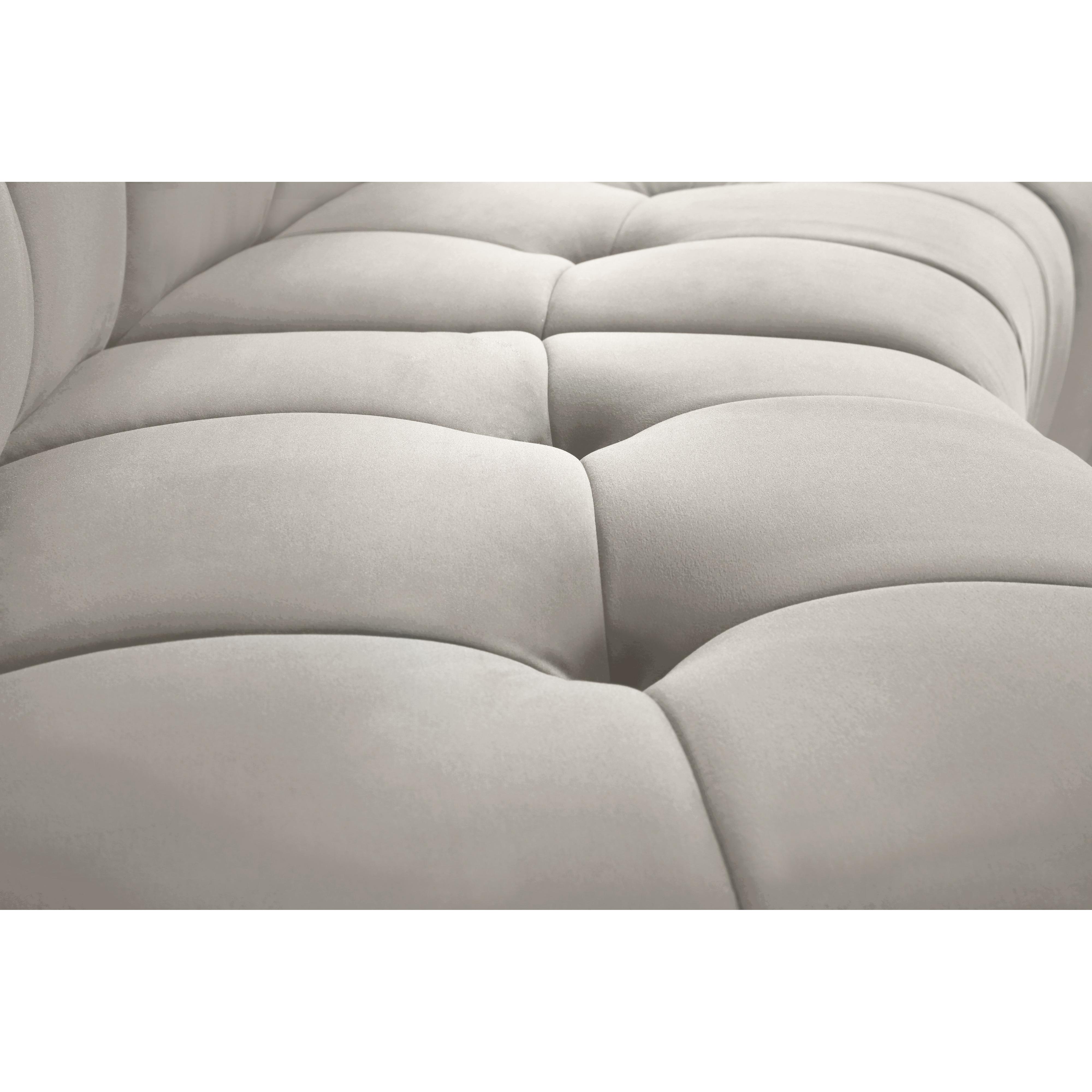 Meridian Limitless Cream Velvet Modular Chair