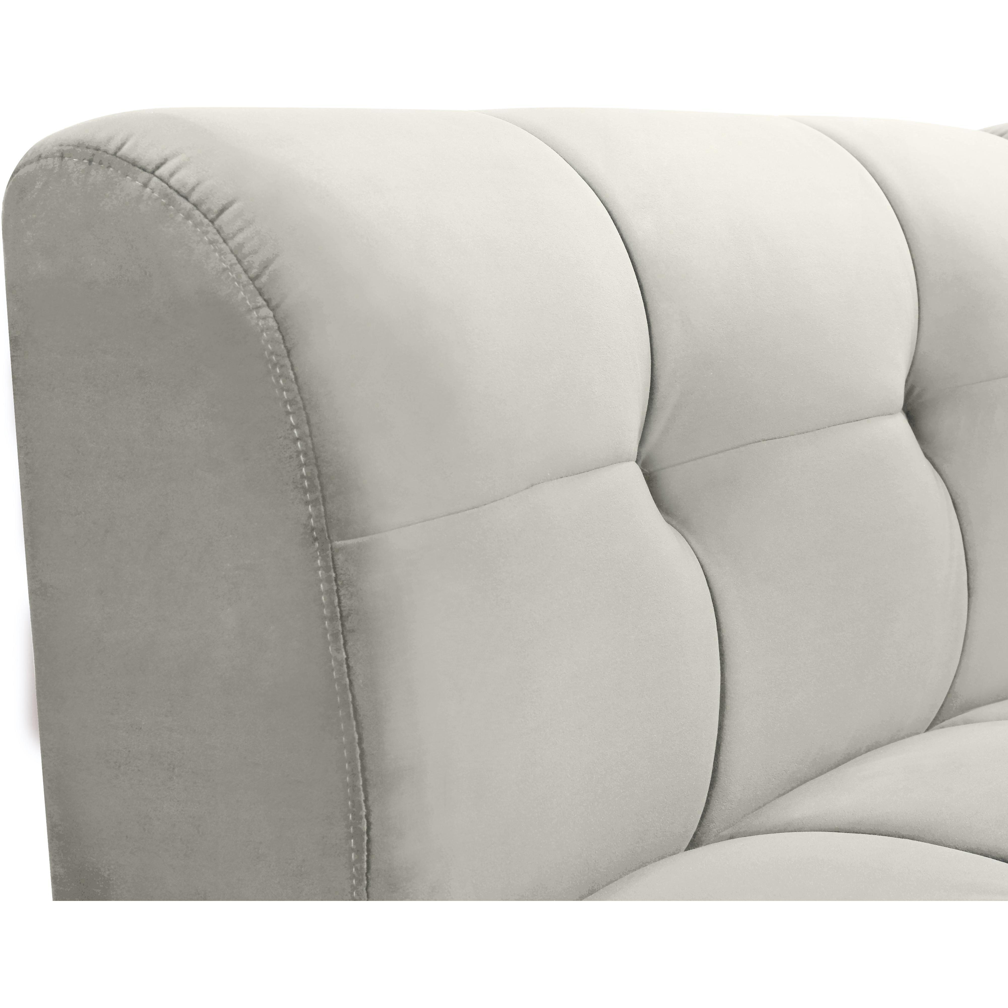 Meridian Limitless Cream Velvet Modular Chair