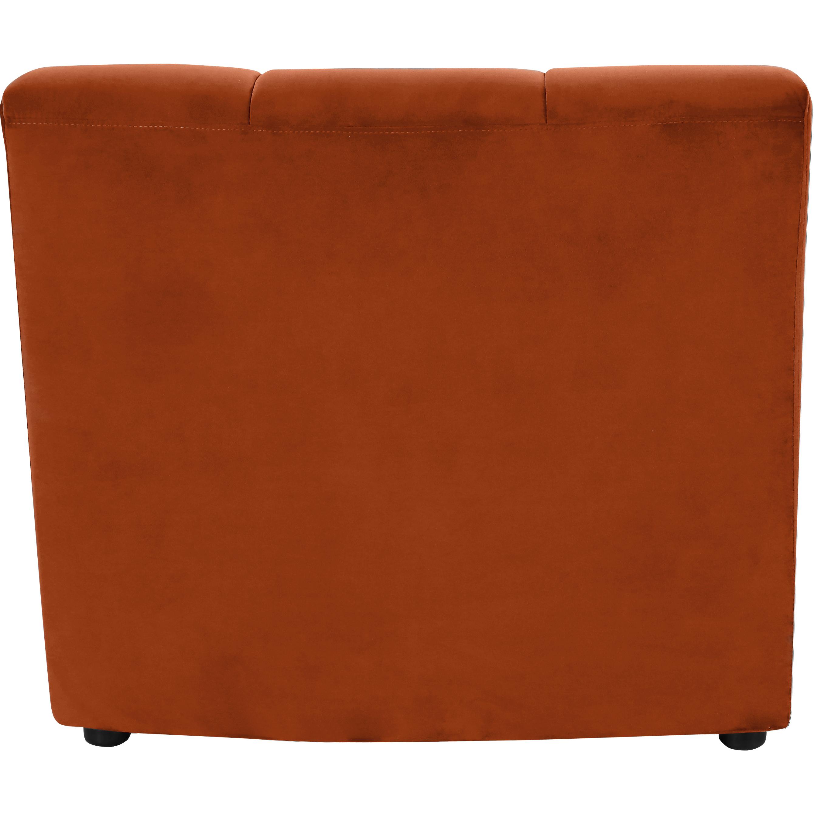 Meridian Limitless Cognac Velvet Modular Chair