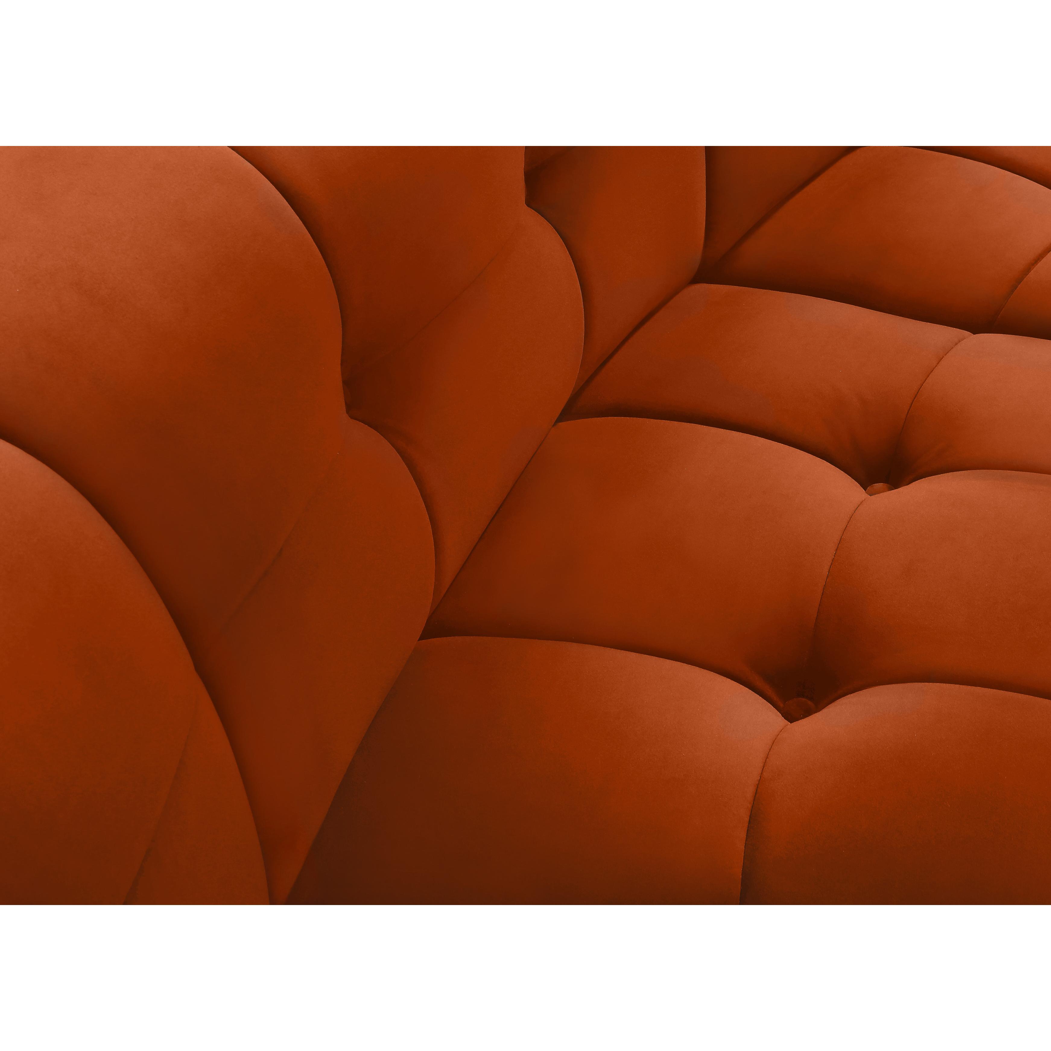 Meridian Limitless Cognac Velvet Modular Chair