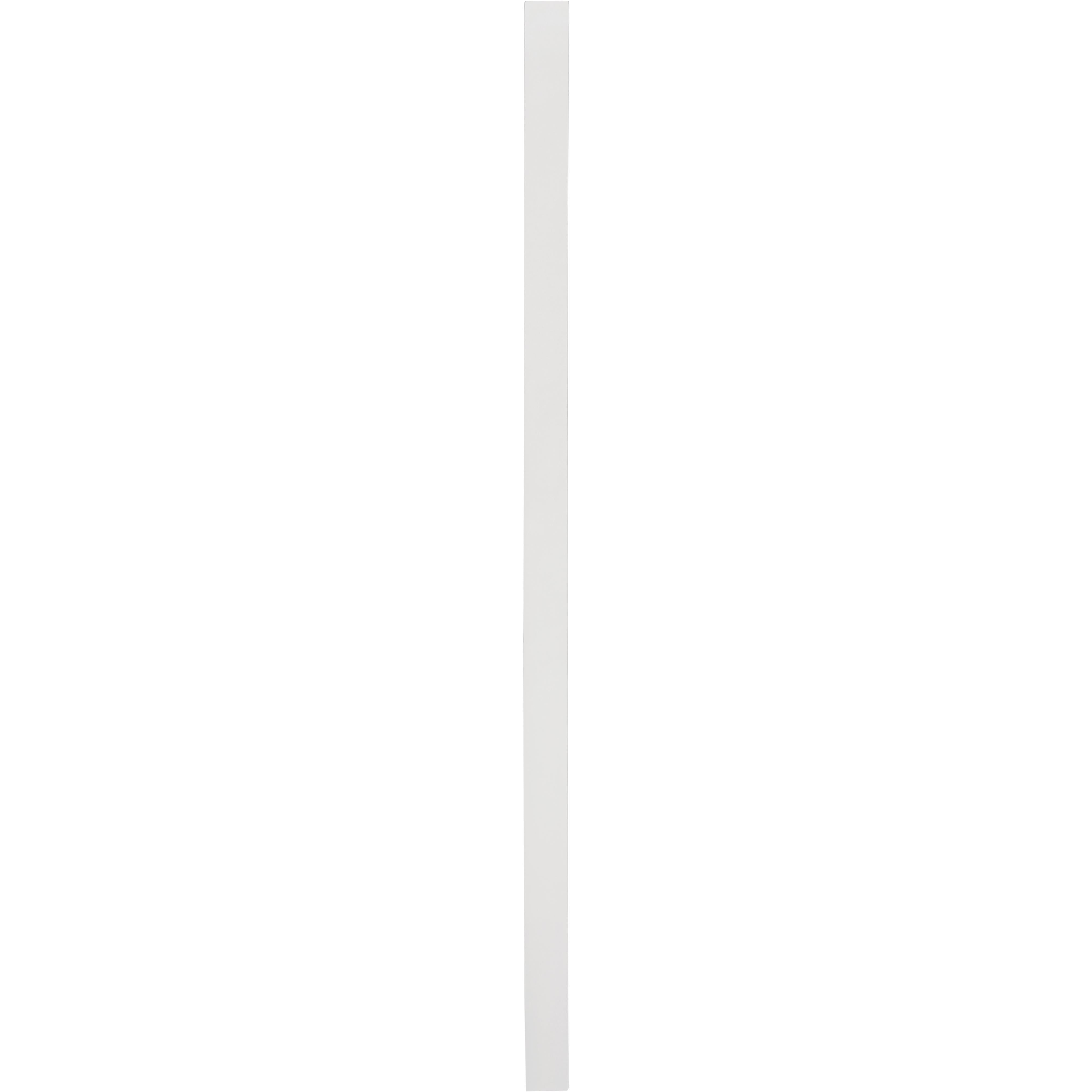 Meridian Modernist White Gloss Mirror