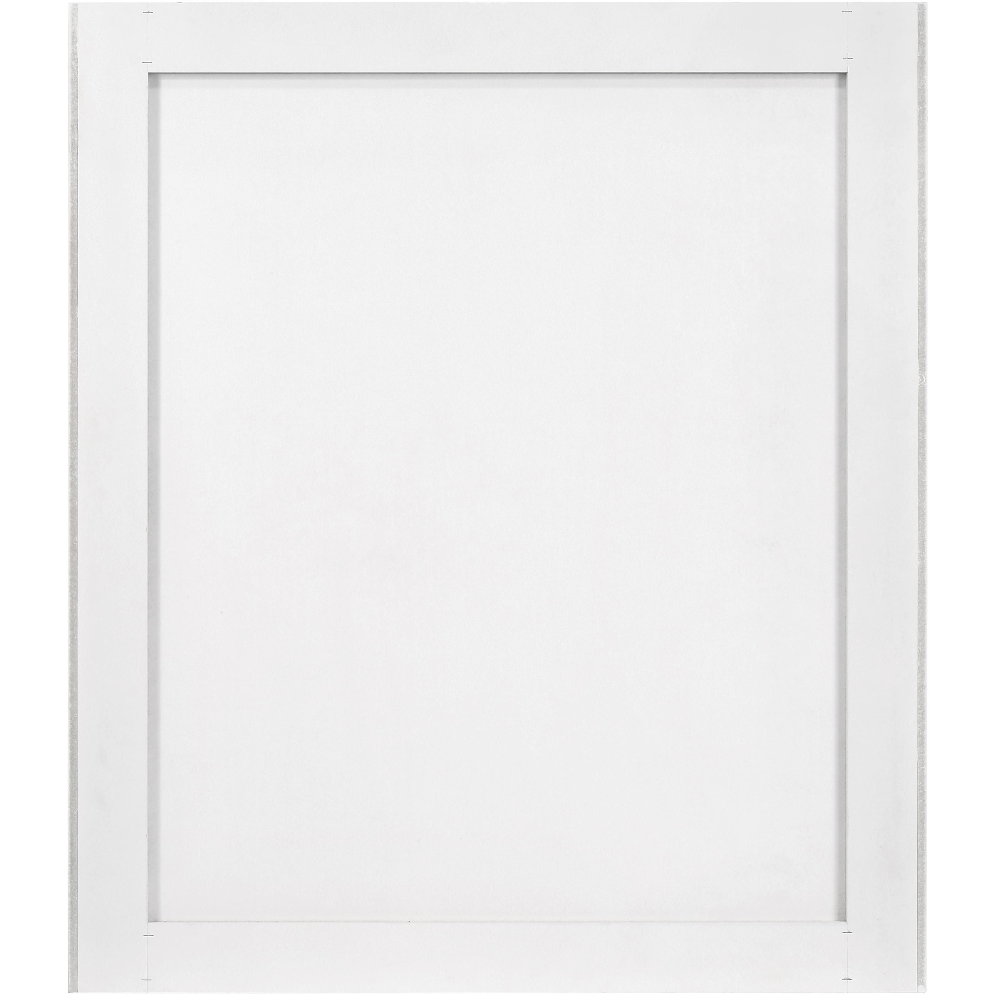 Meridian Modernist White Gloss Mirror