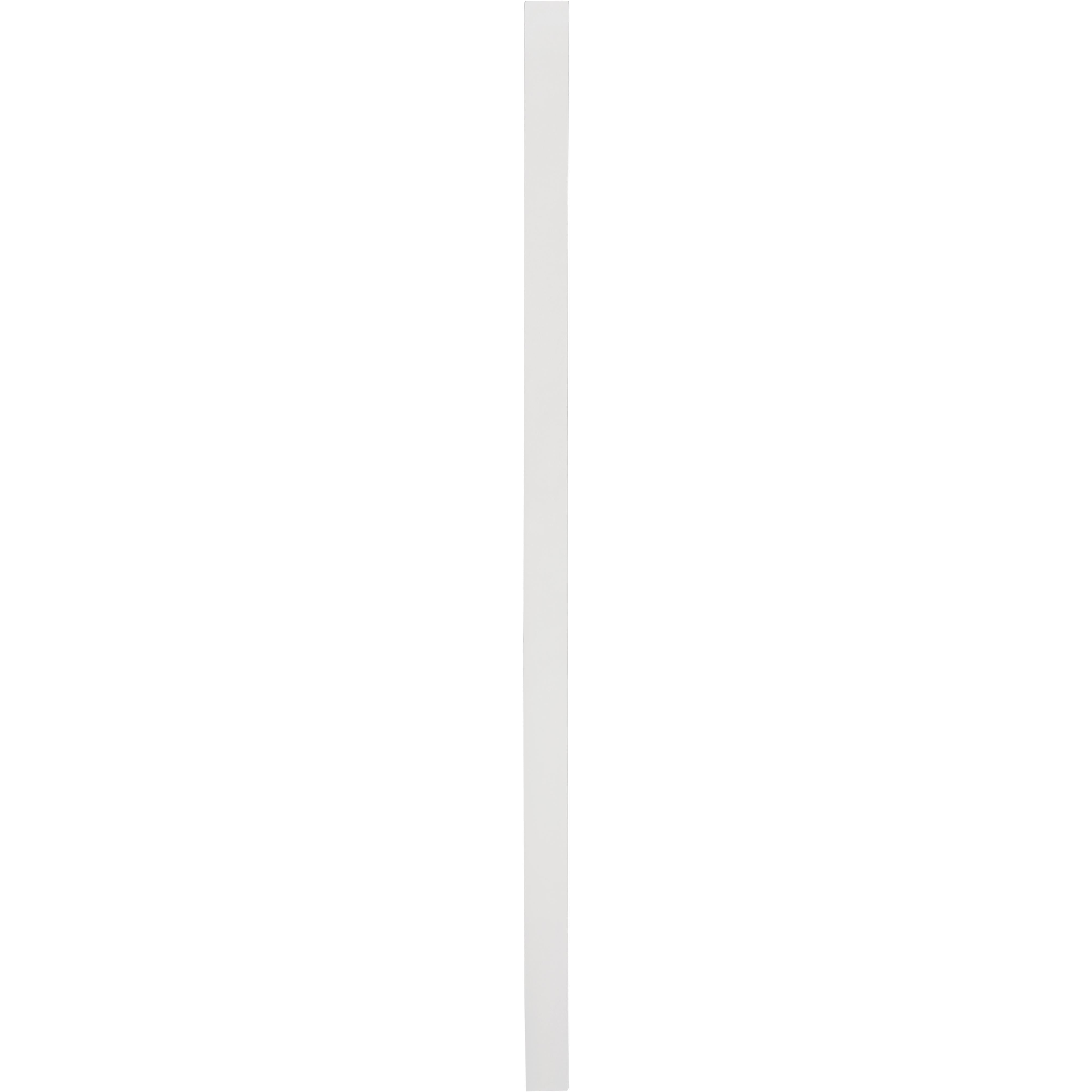 Meridian Modernist White Gloss Mirror
