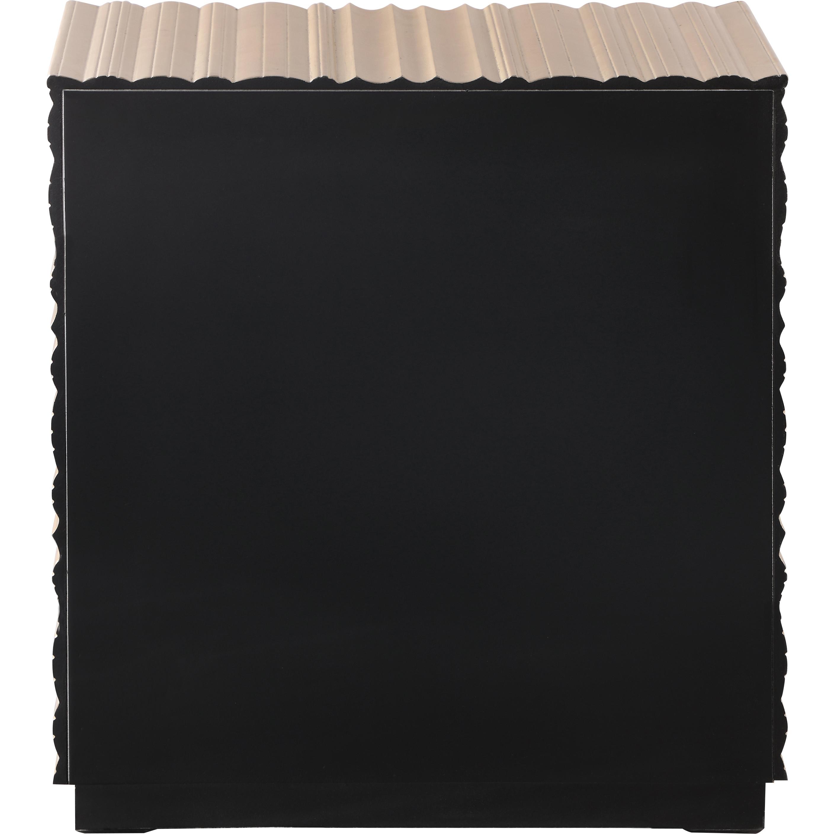 Meridian Golda Gold Side Table