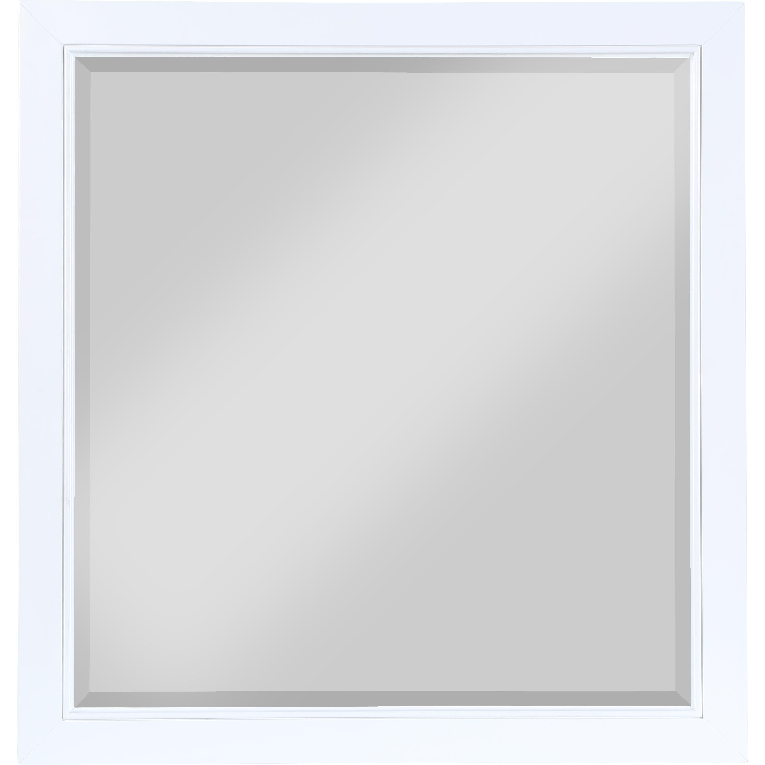 Meridian Marisol White Mirror