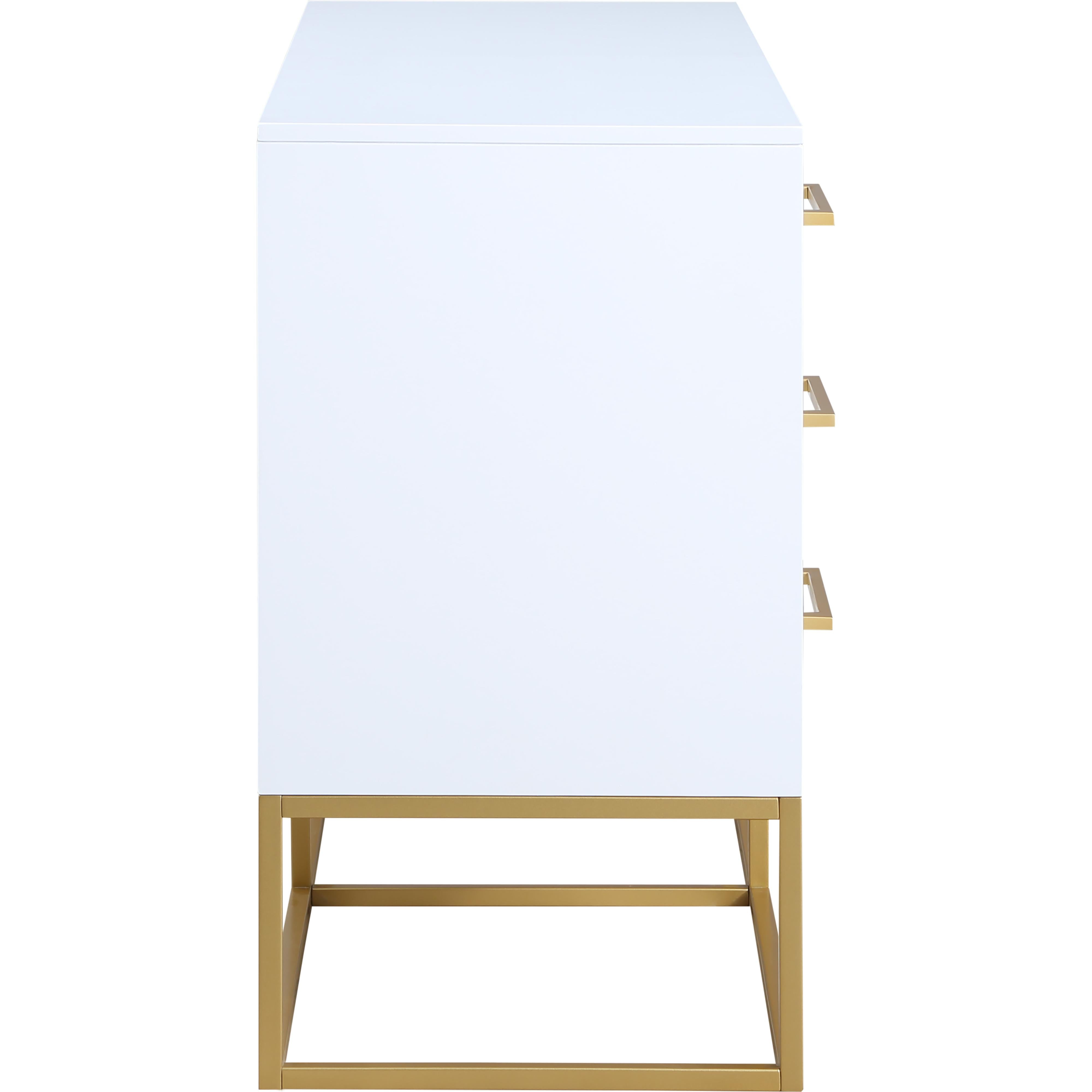 Meridian Maxine White Dresser