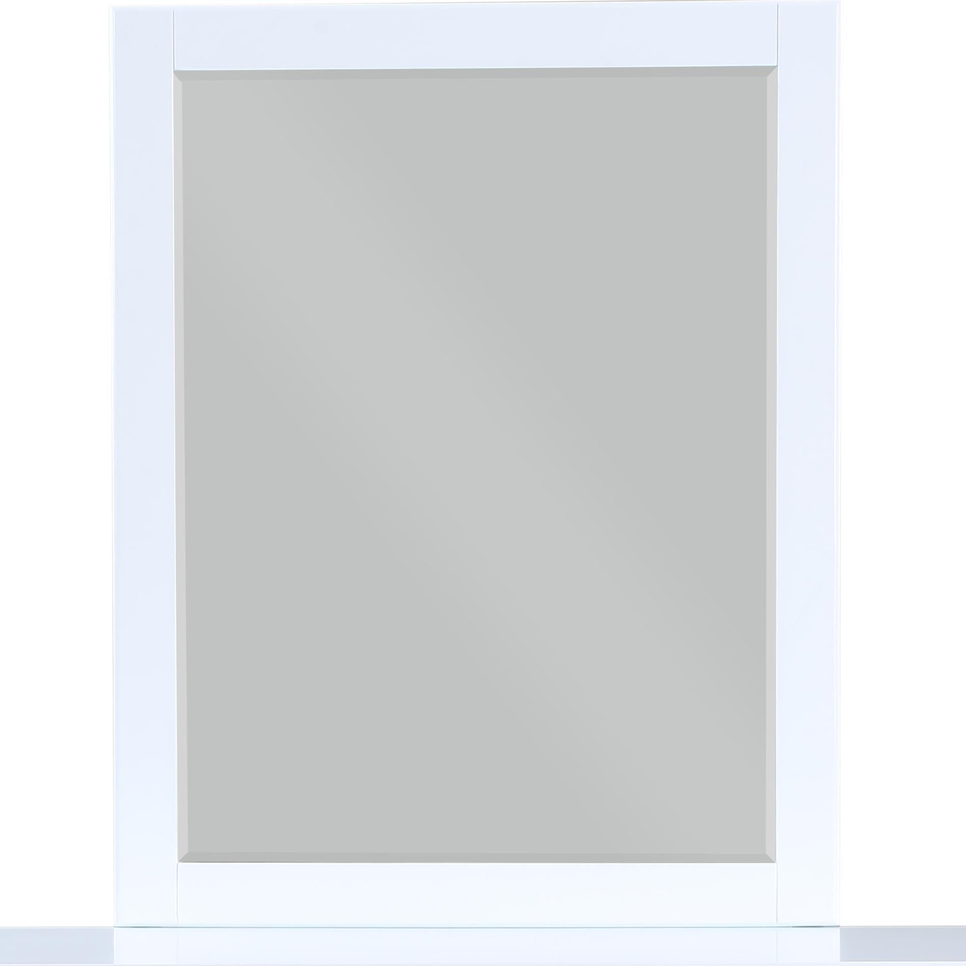 Meridian Maxine White Mirror