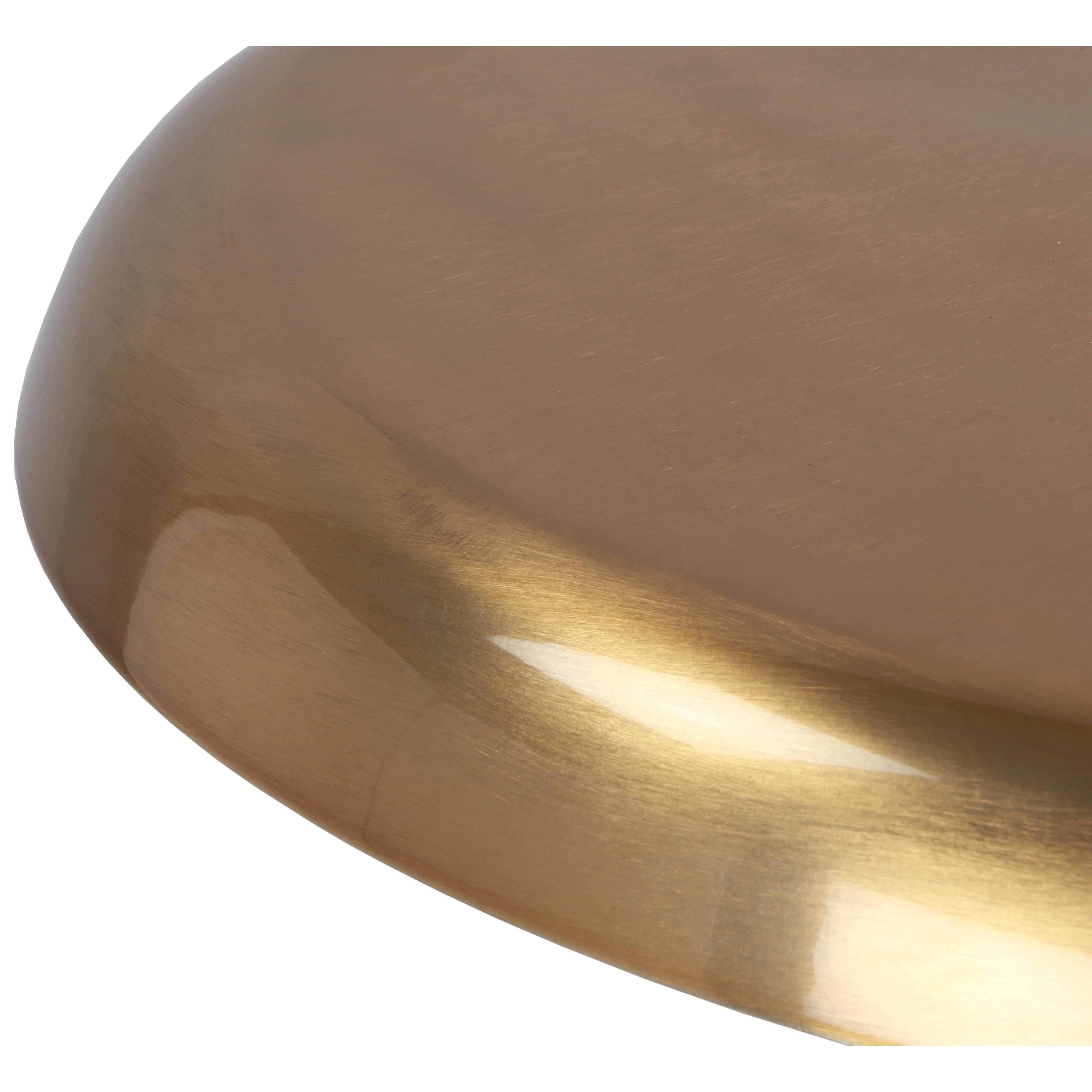 Meridian Lang Gold Iron Counter/Bar Stool