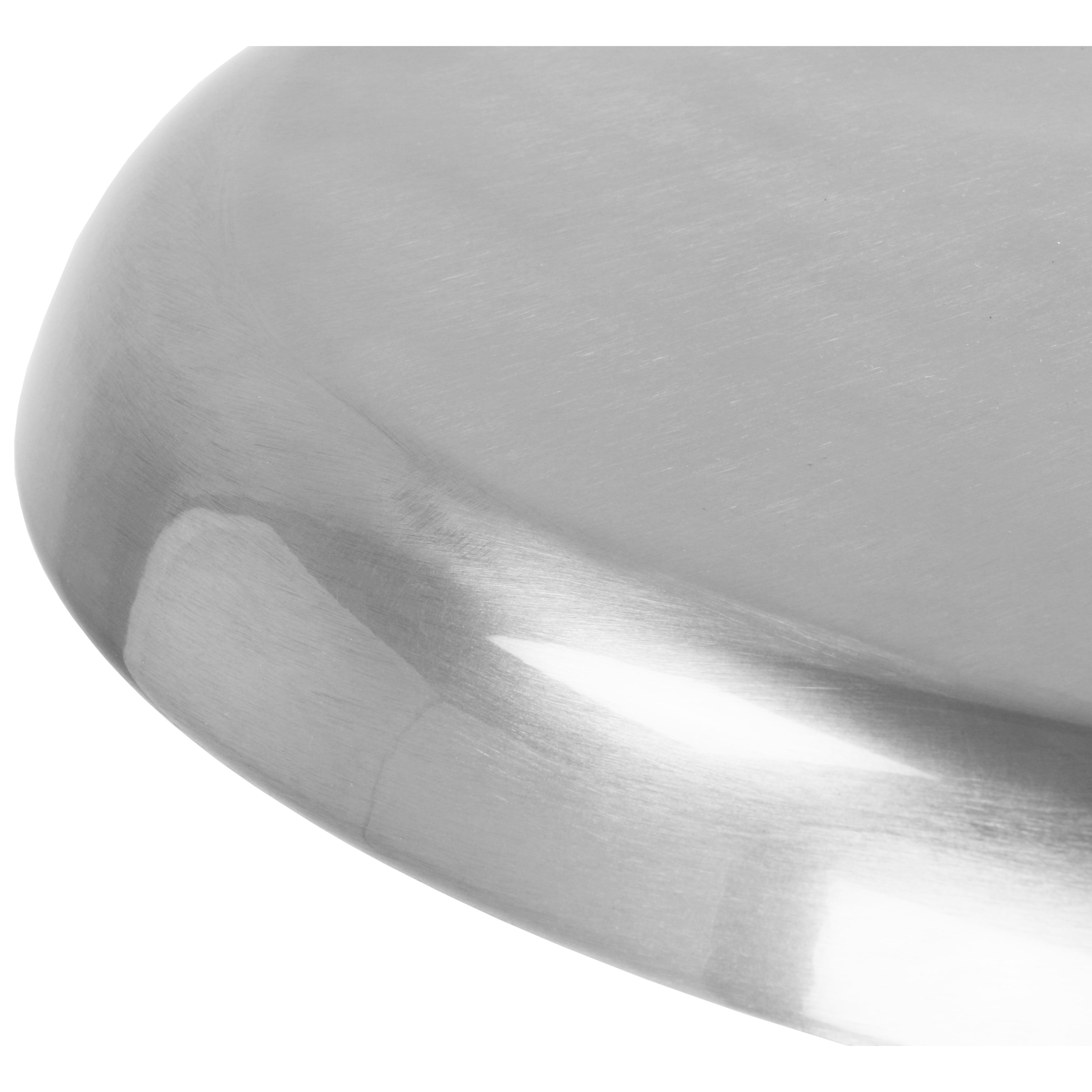 Meridian Lang Silver Iron Counter/Bar Stool