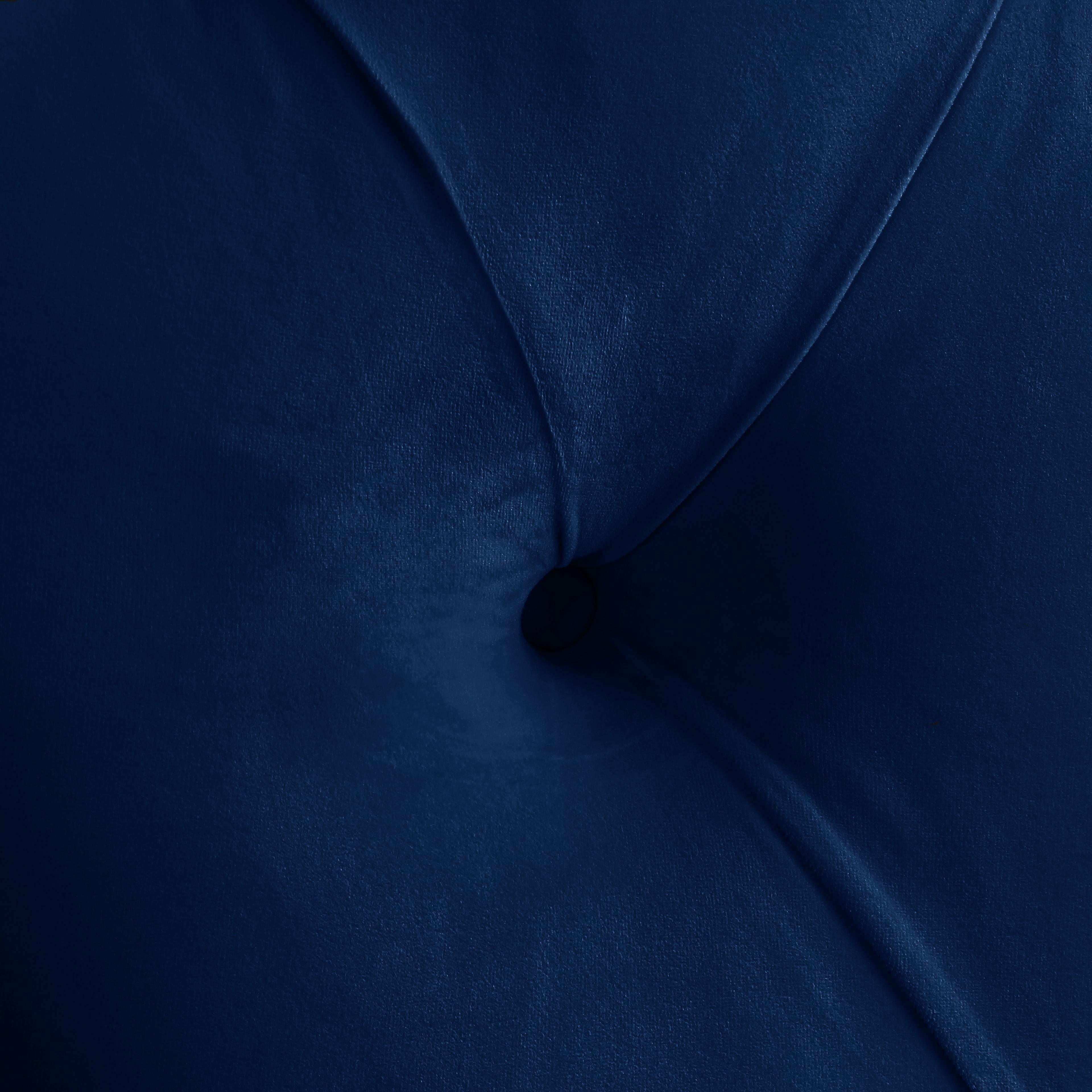 Meridian Kira Navy Velvet King Bed