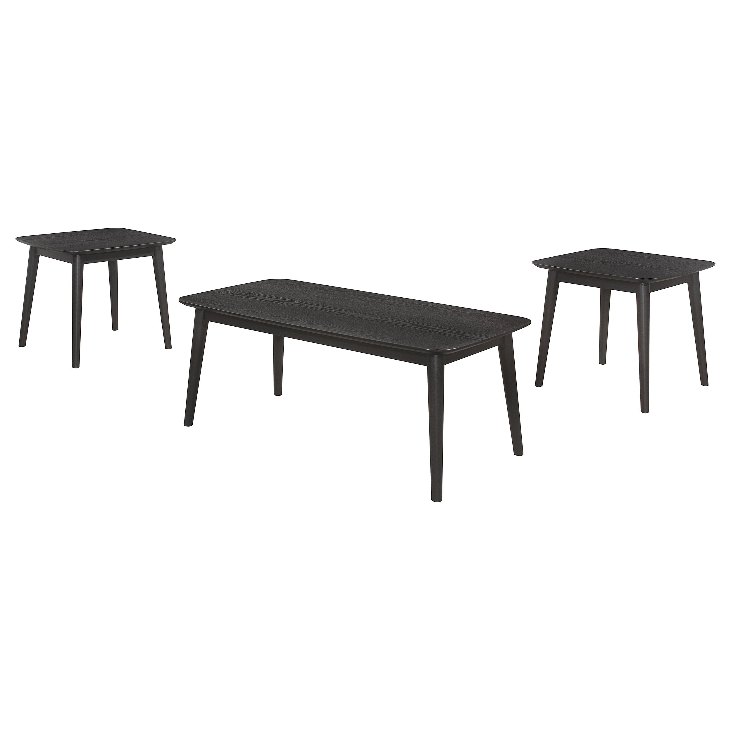Radley  Rectangular Coffee Table Set Black