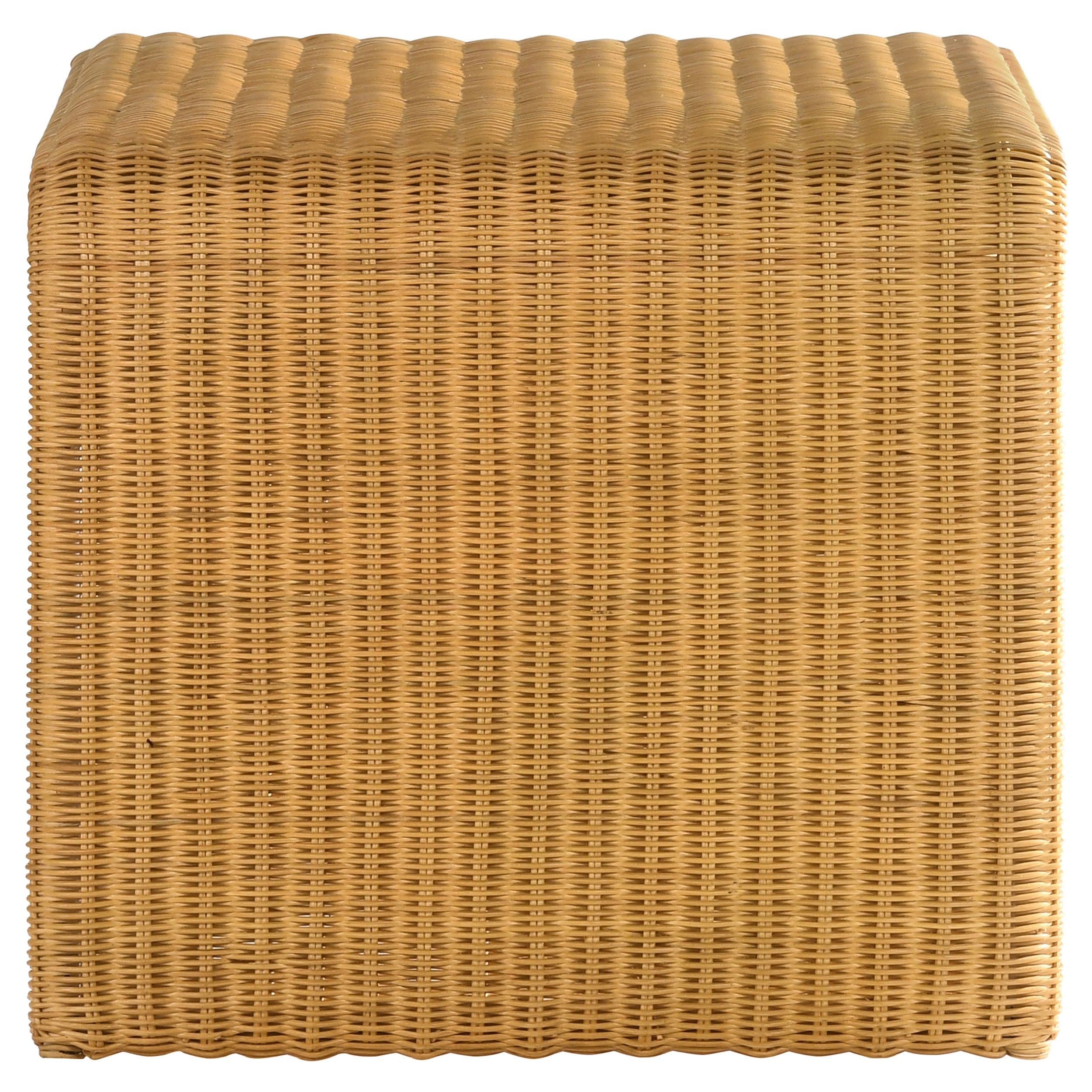 Cahya  Rattan Coffee and End Table Set Black