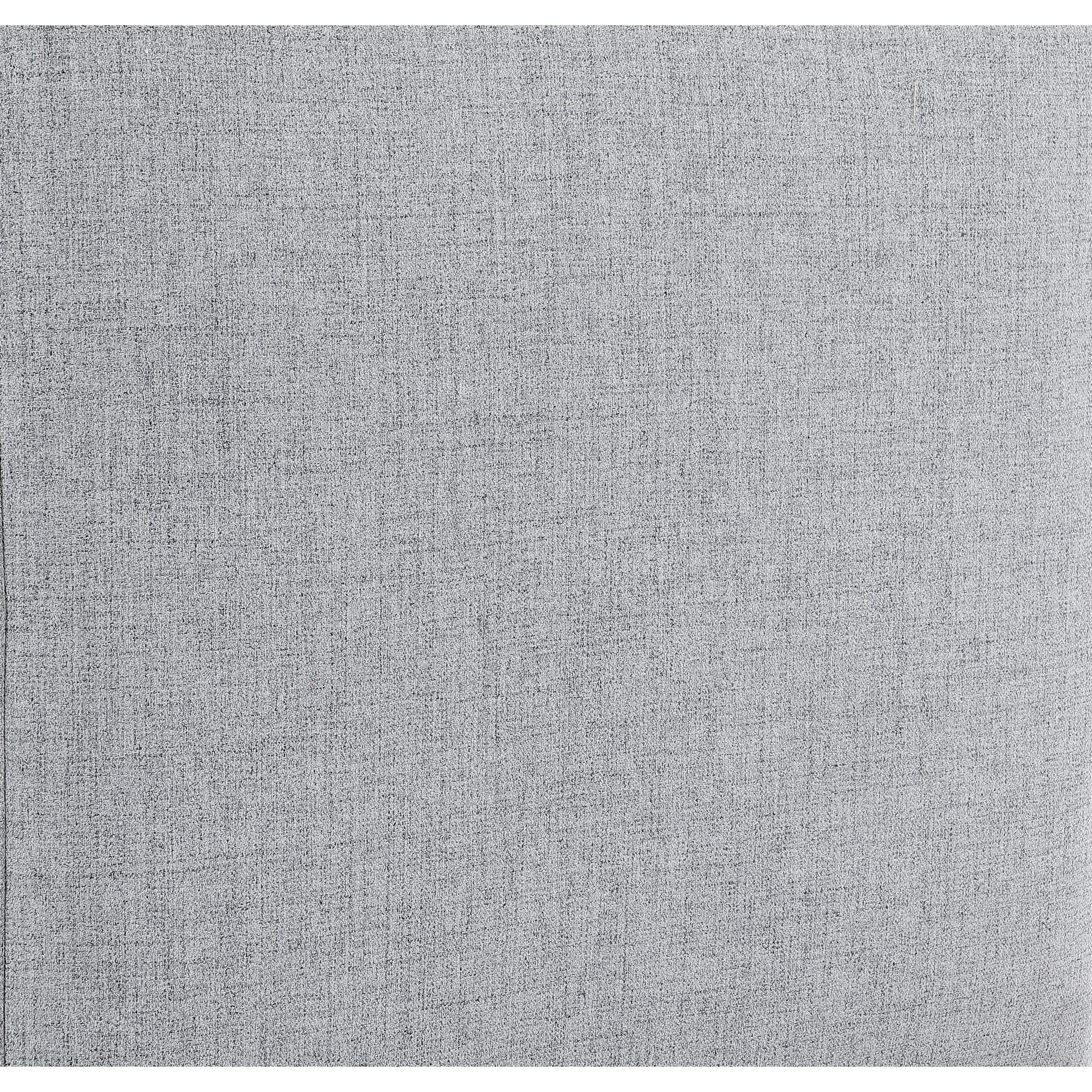 Meridian Cube Grey Durable Linen Textured Corner Chair