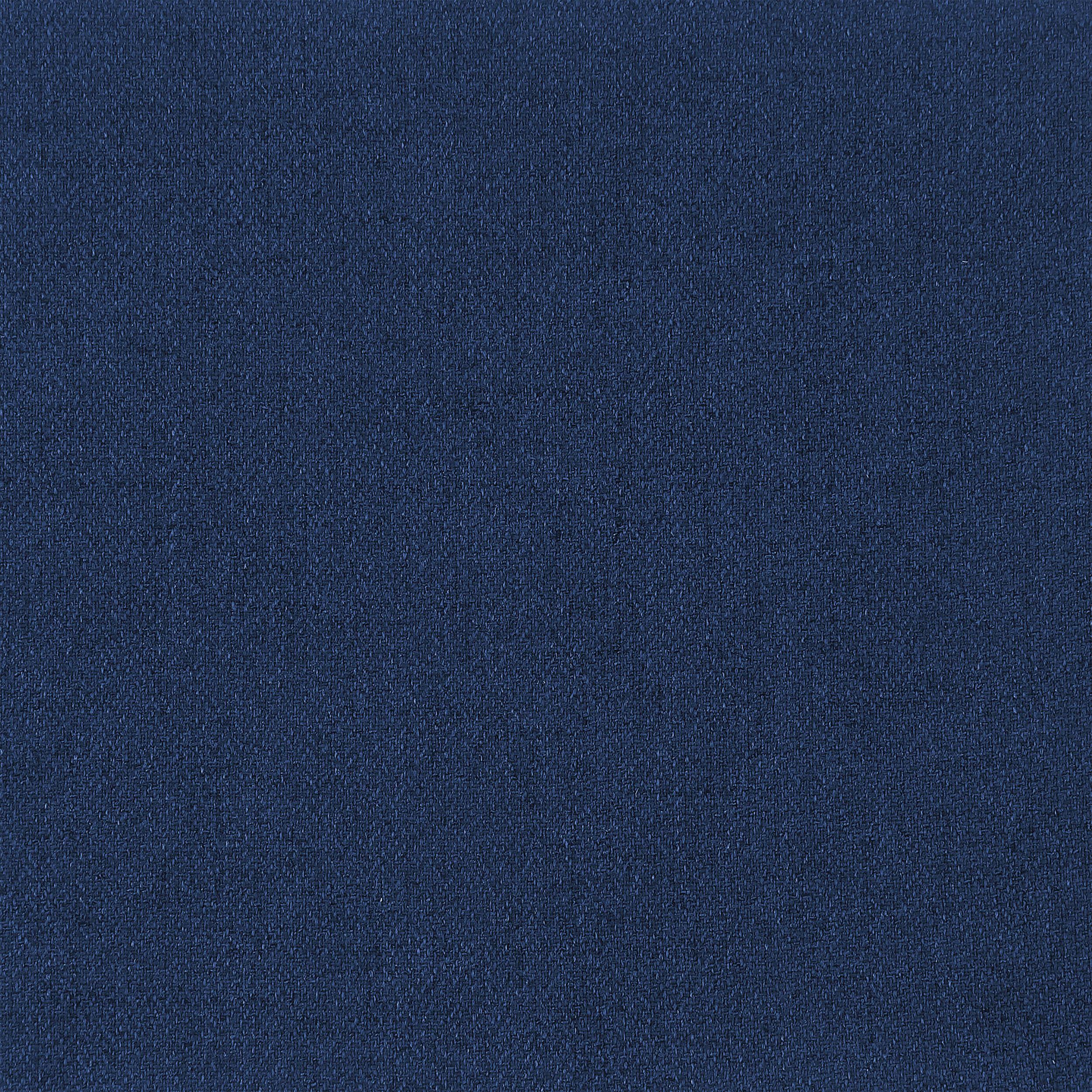 Meridian Cube Navy Durable Linen Textured Armless Chair