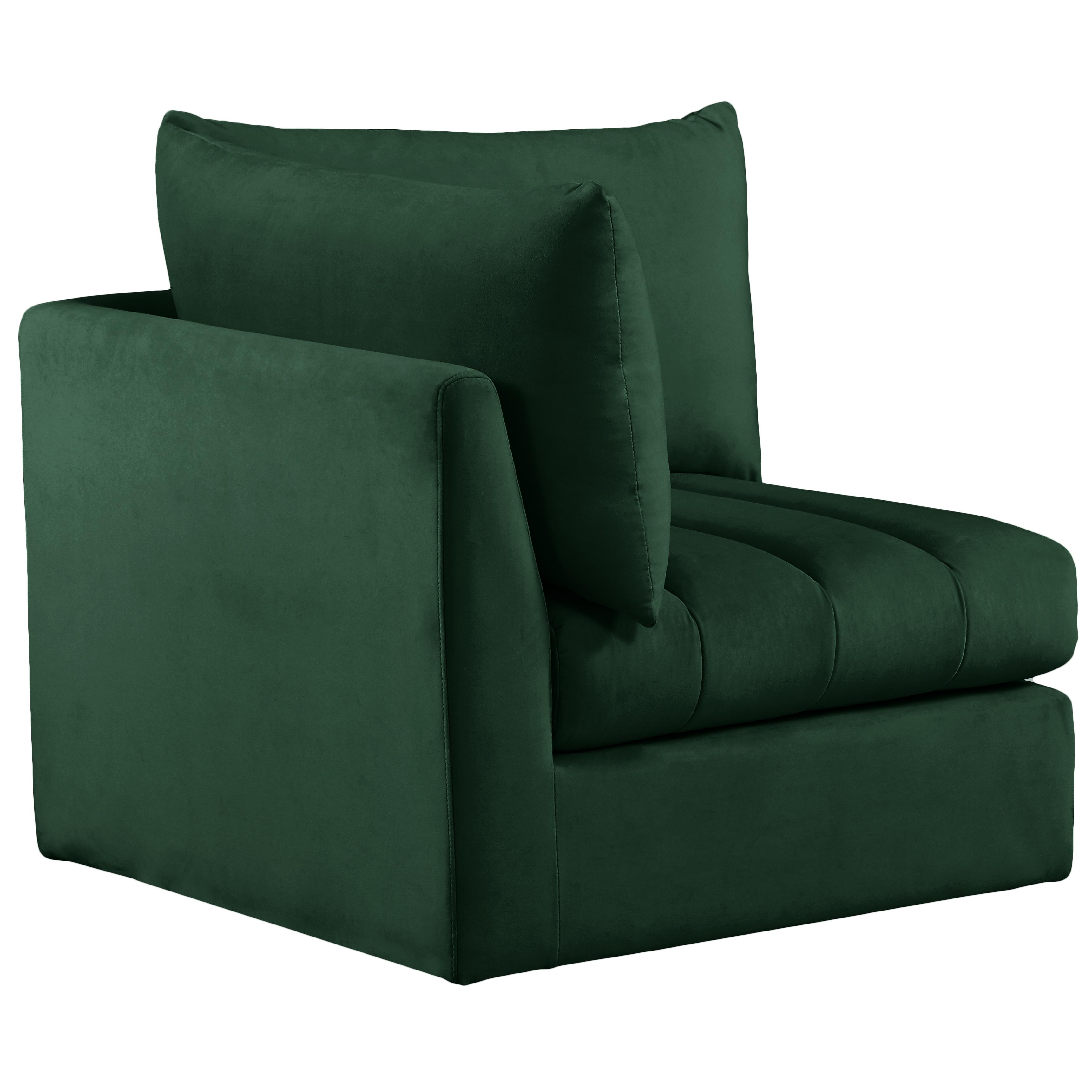 Meridian Jacob Green Velvet Corner