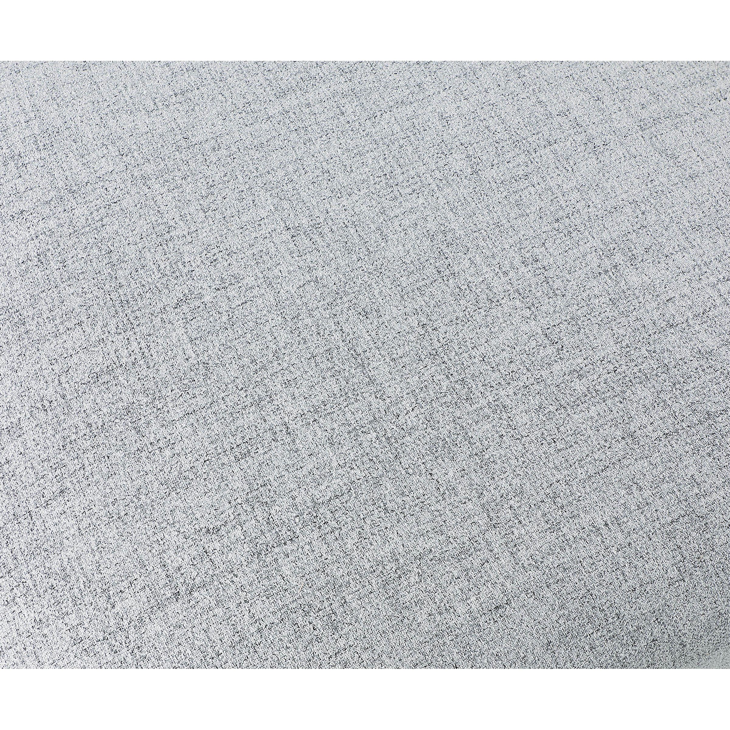 Meridian Miramar Grey Durable Linen Textured Corner