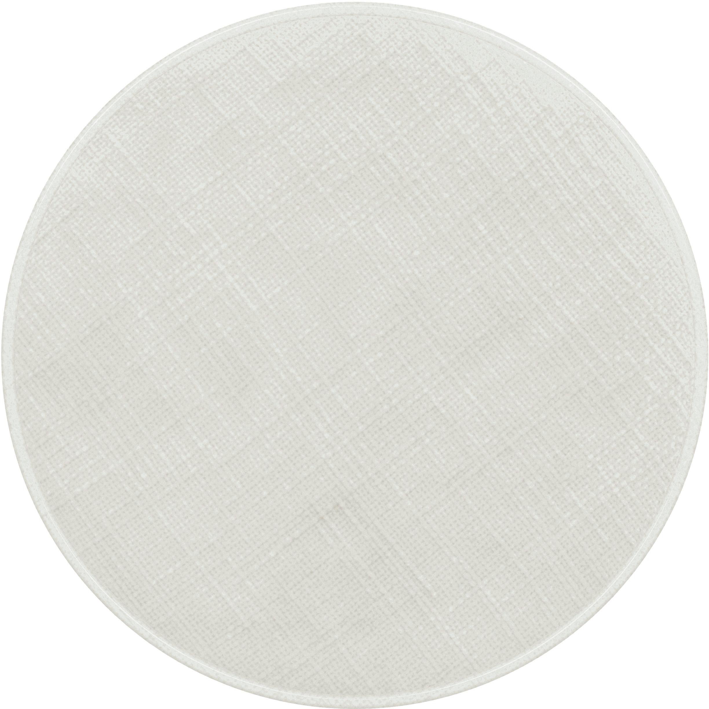 Meridian Jasper Cream Boucle Fabric Stool