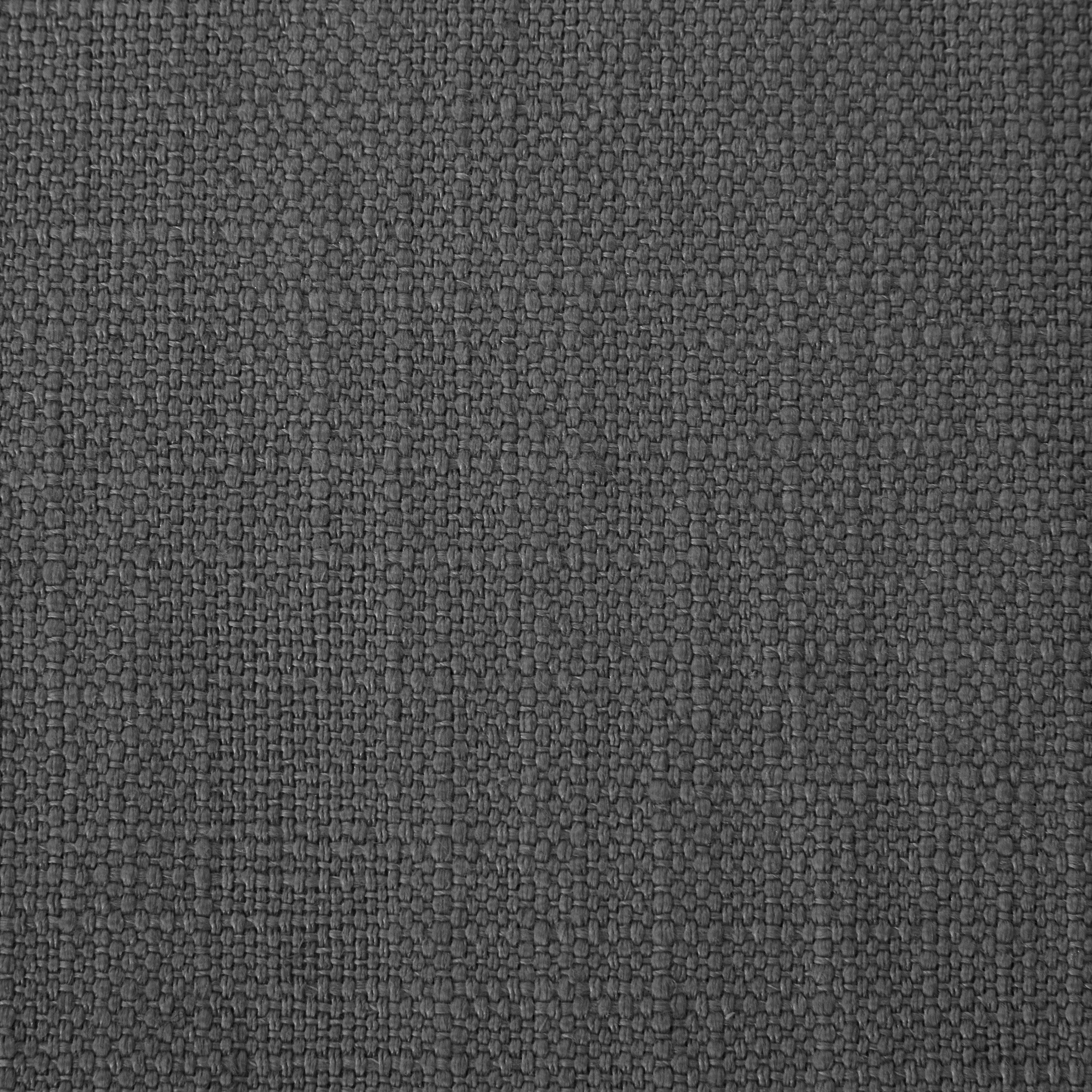 Meridian Brooke Grey Linen Textured Fabric Queen Bed
