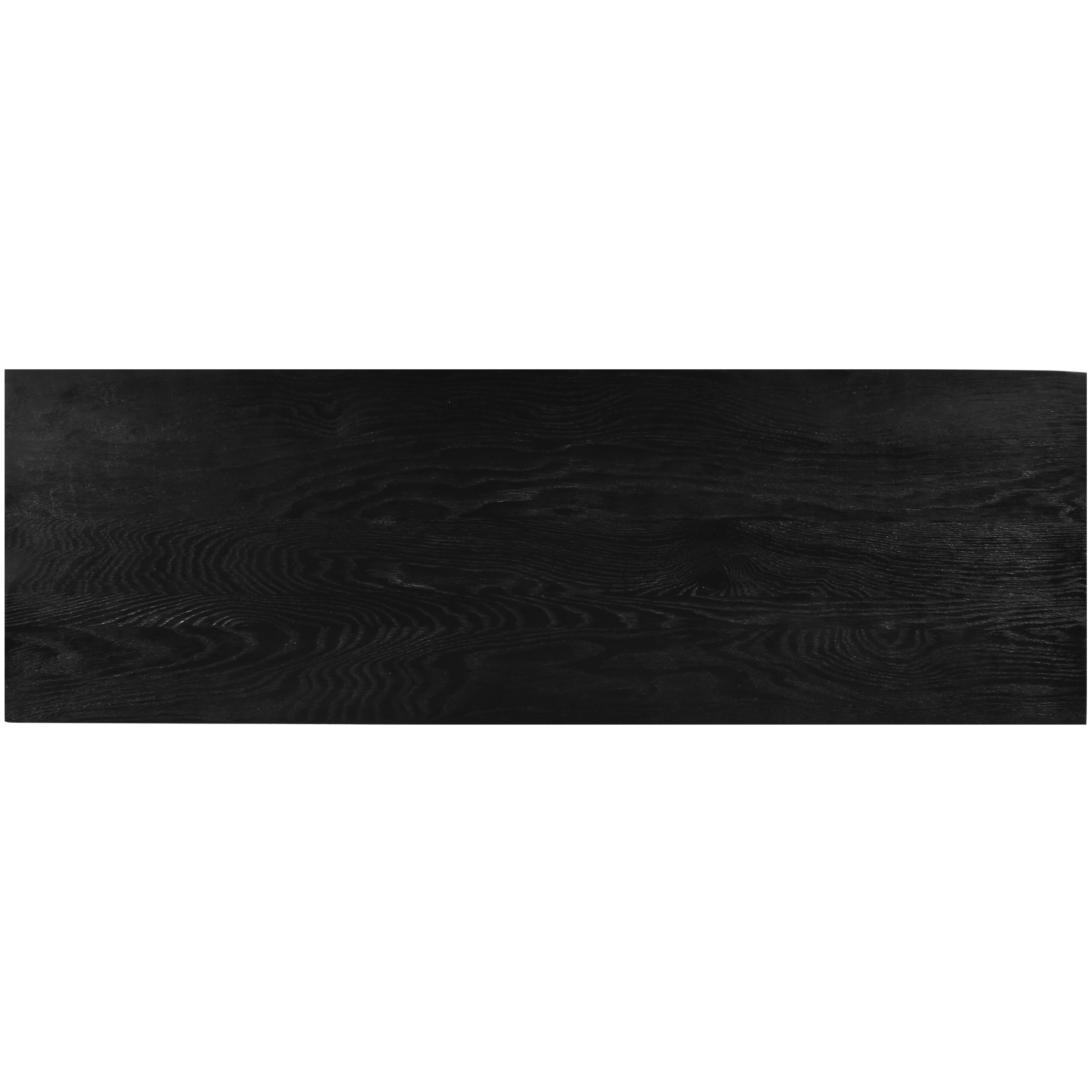 Meridian June Black Oak Console Table