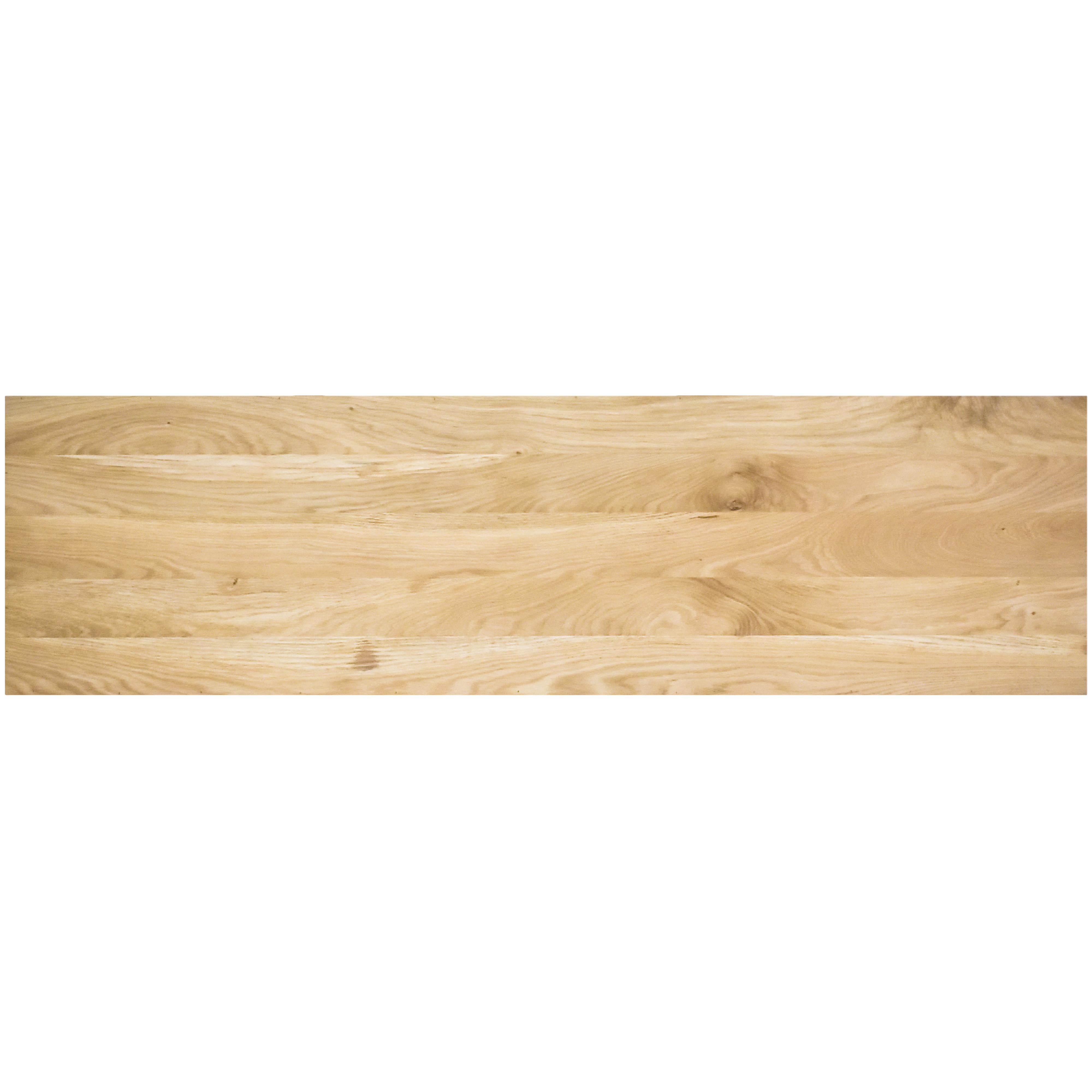 Meridian June White Oak Console Table