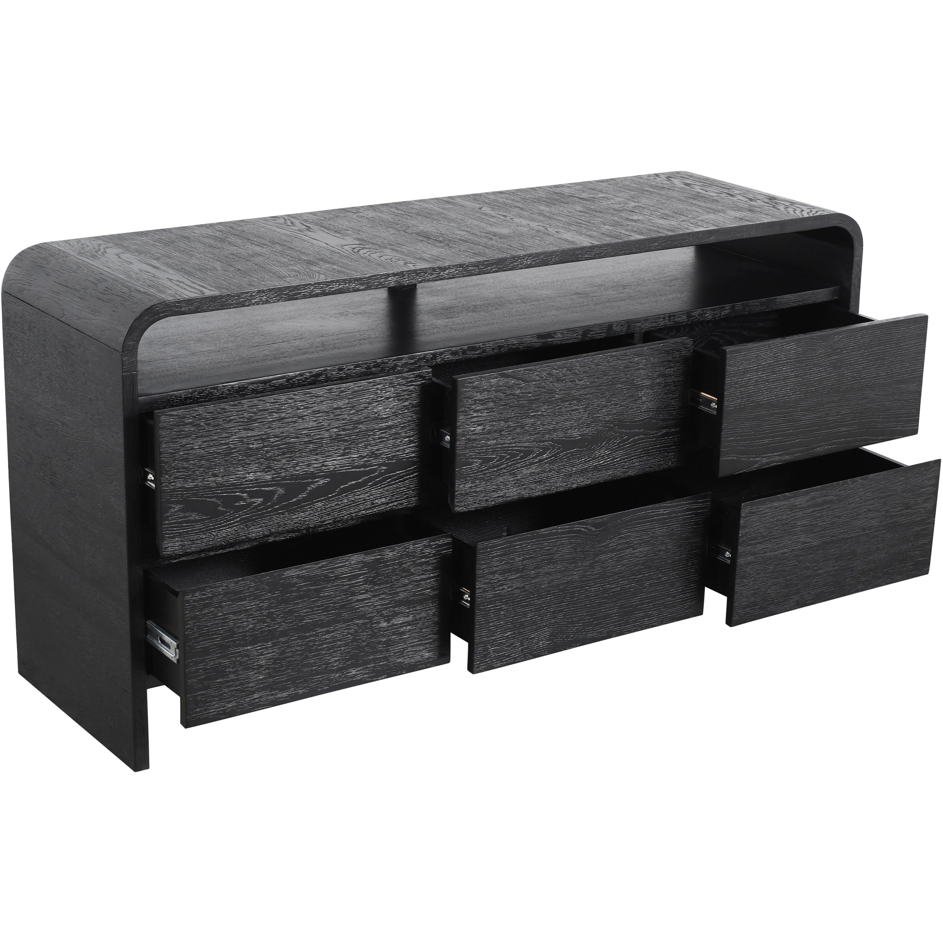 Meridian Cresthill Black Dresser