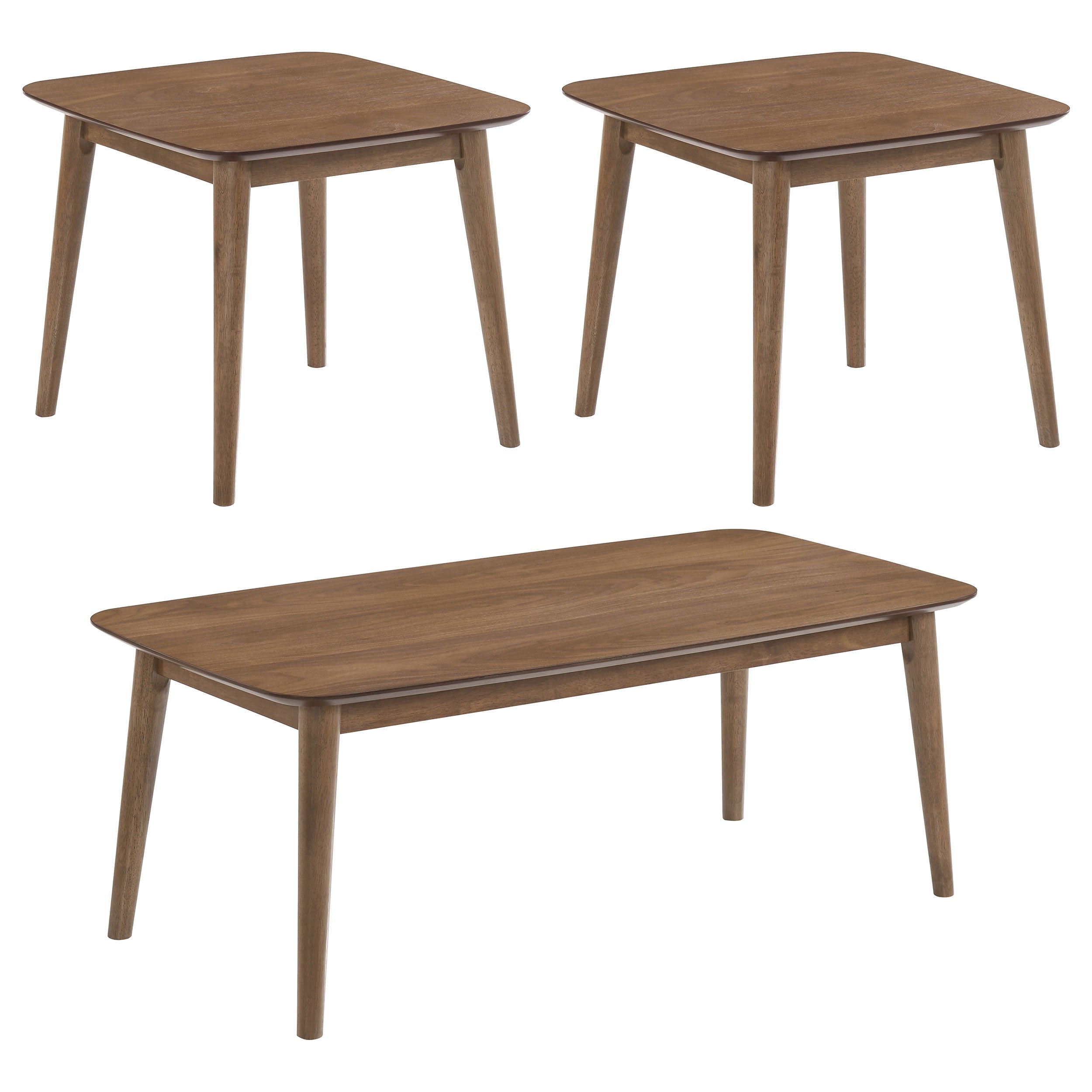 Radley  Rectangular Coffee Table Set Black