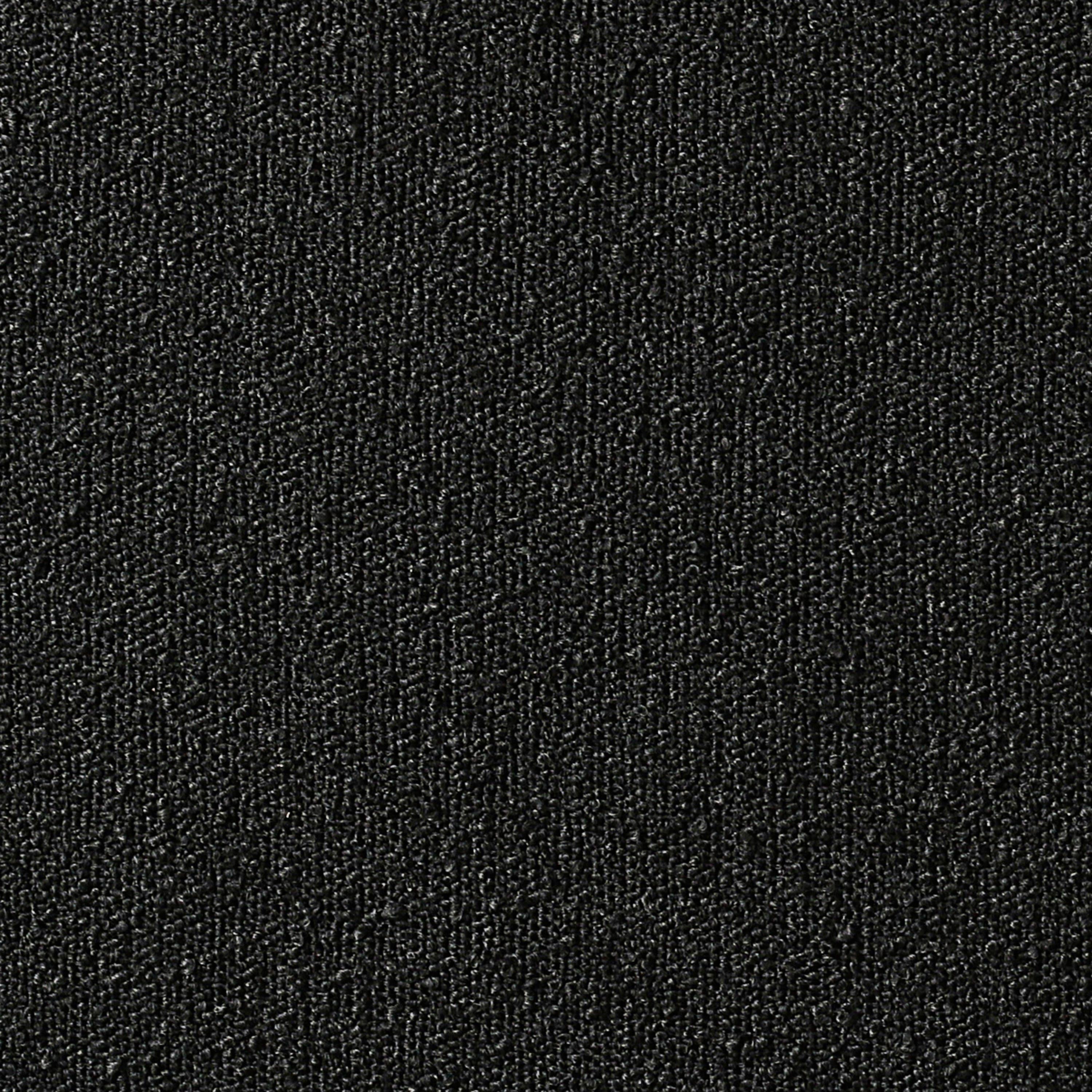 Meridian Ollie Black Boucle Fabric Corner