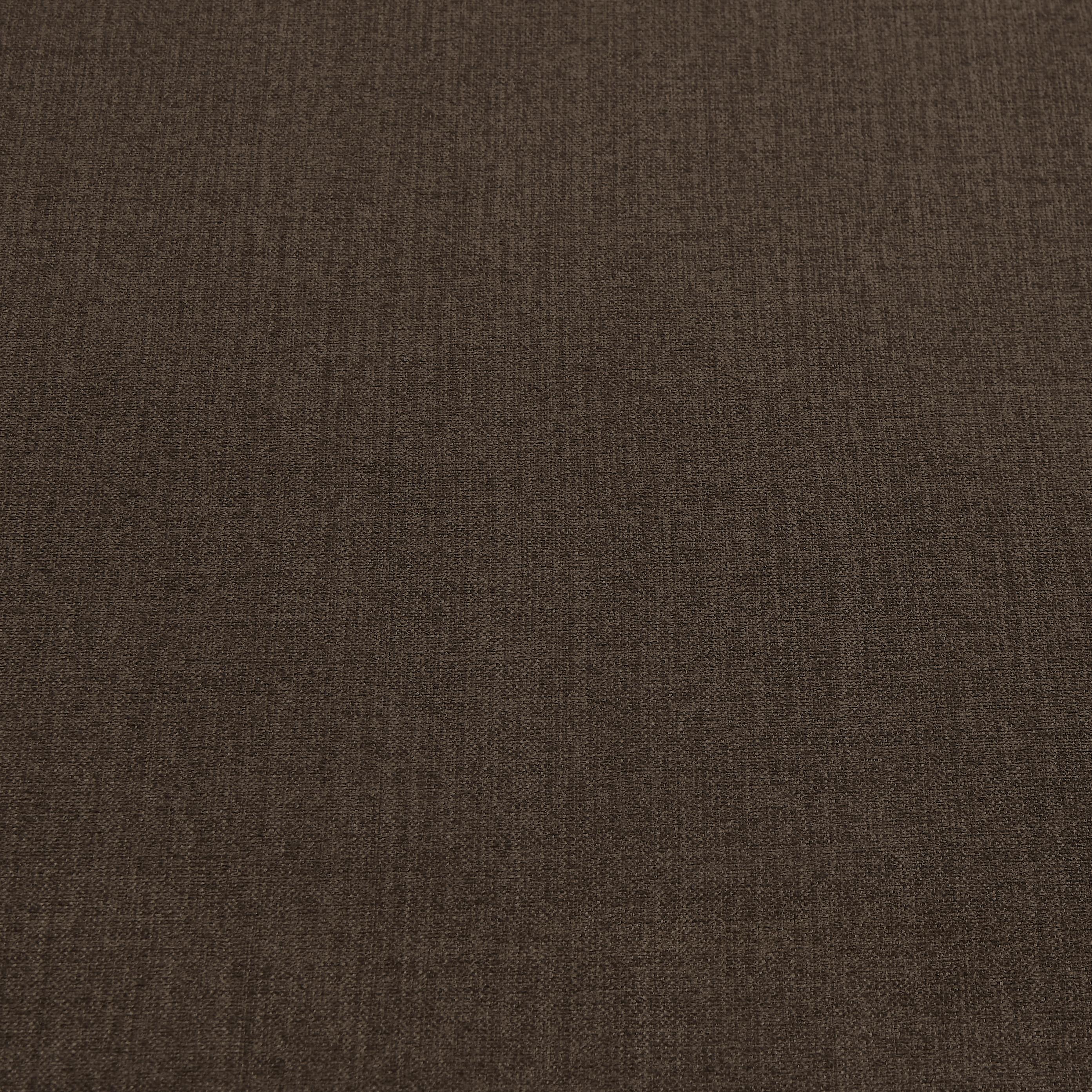 Meridian Kimora Brown Linen Textured Fabric Chair