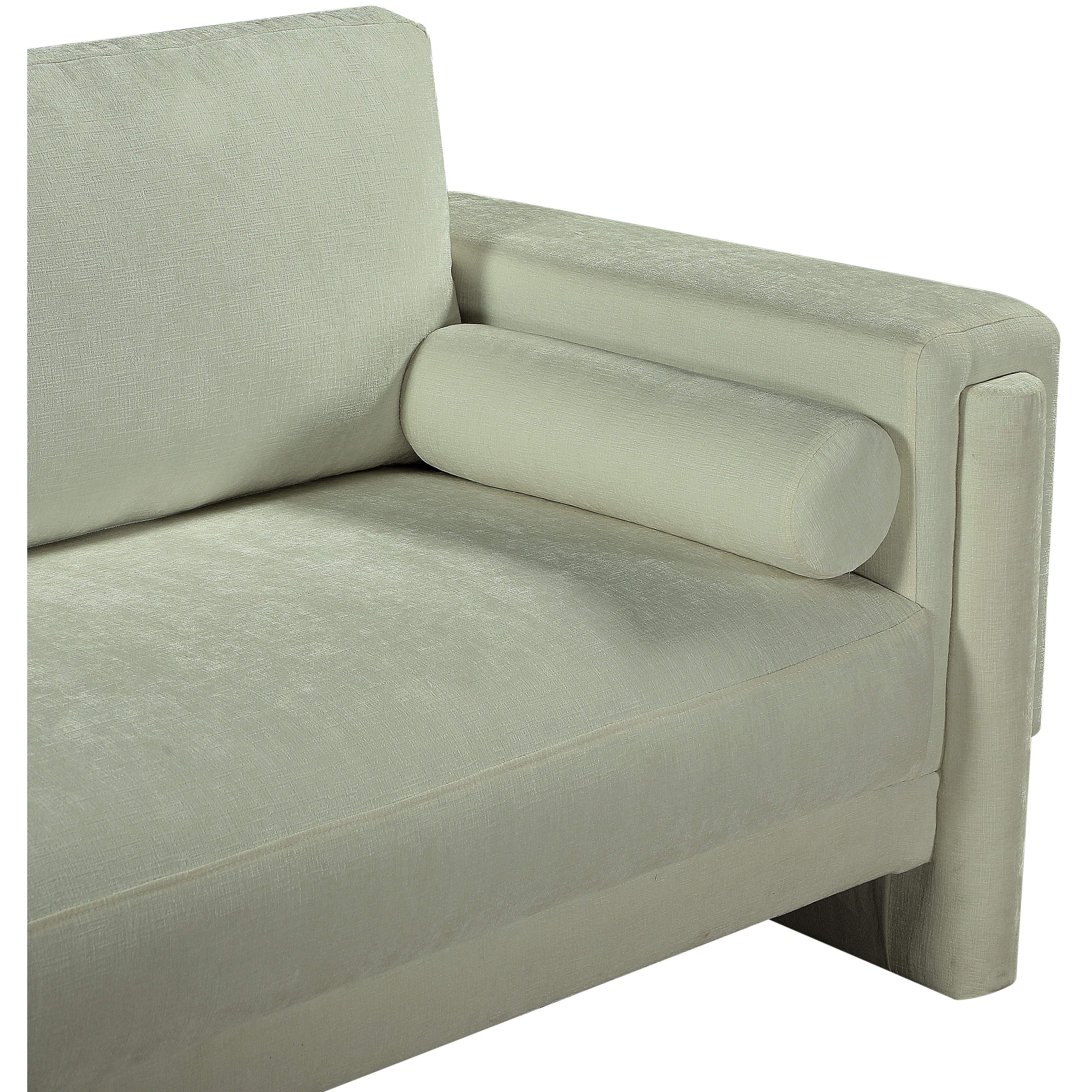 Meridian Madeline Mint Chenille Fabric Chair